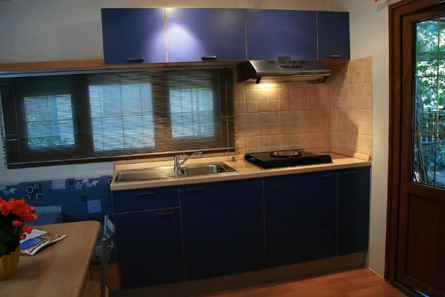 Kitchen or kitchenette in Camping Free Beach
