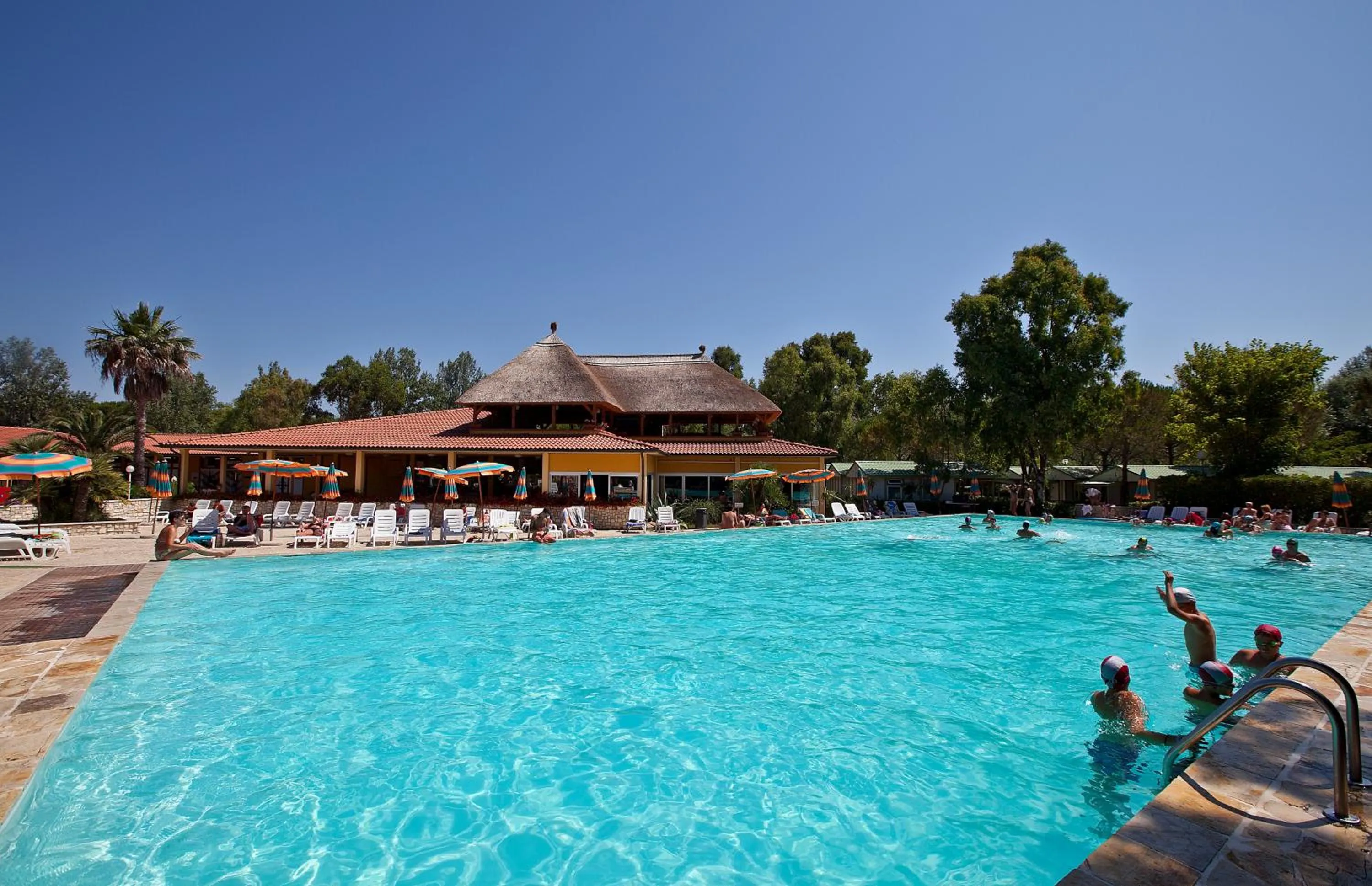 Swimming pool in Camping Free Beach