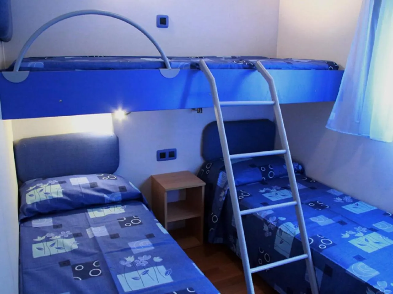 Bed in Camping Free Beach