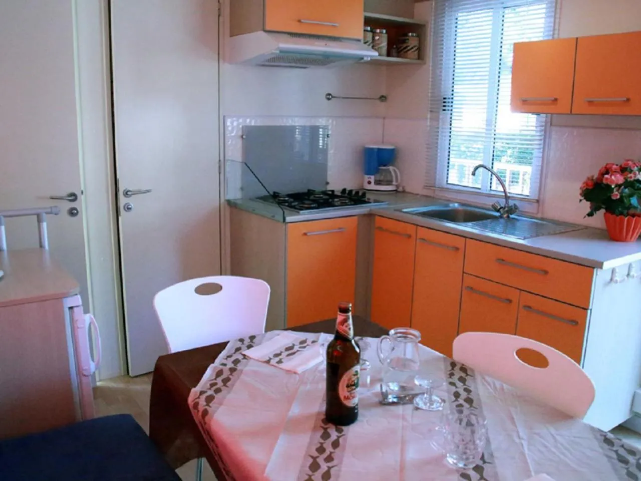 Dining area in Camping Free Beach