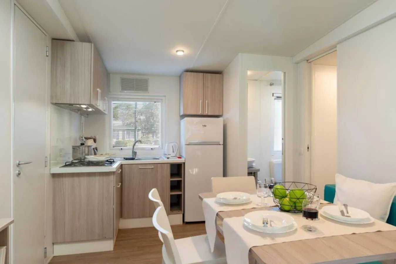 Dining area in Camping Free Beach