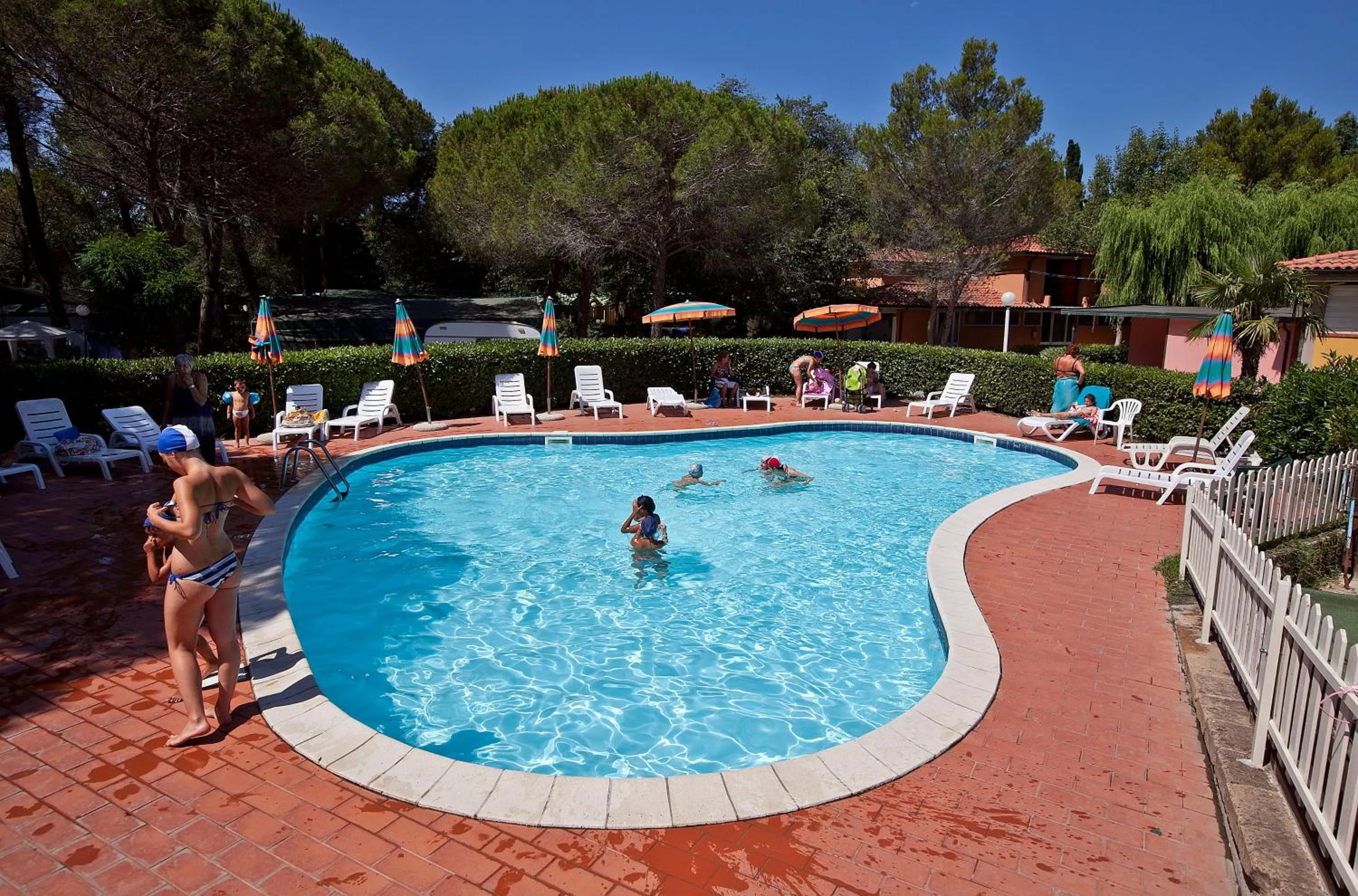 Swimming pool in Camping Free Beach