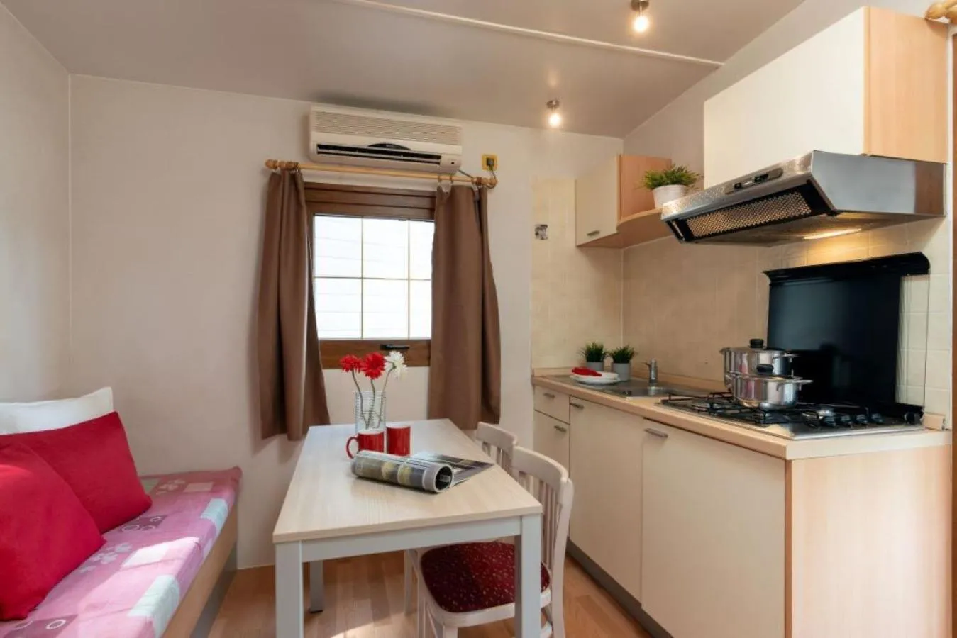 Kitchen or kitchenette in Camping Free Beach