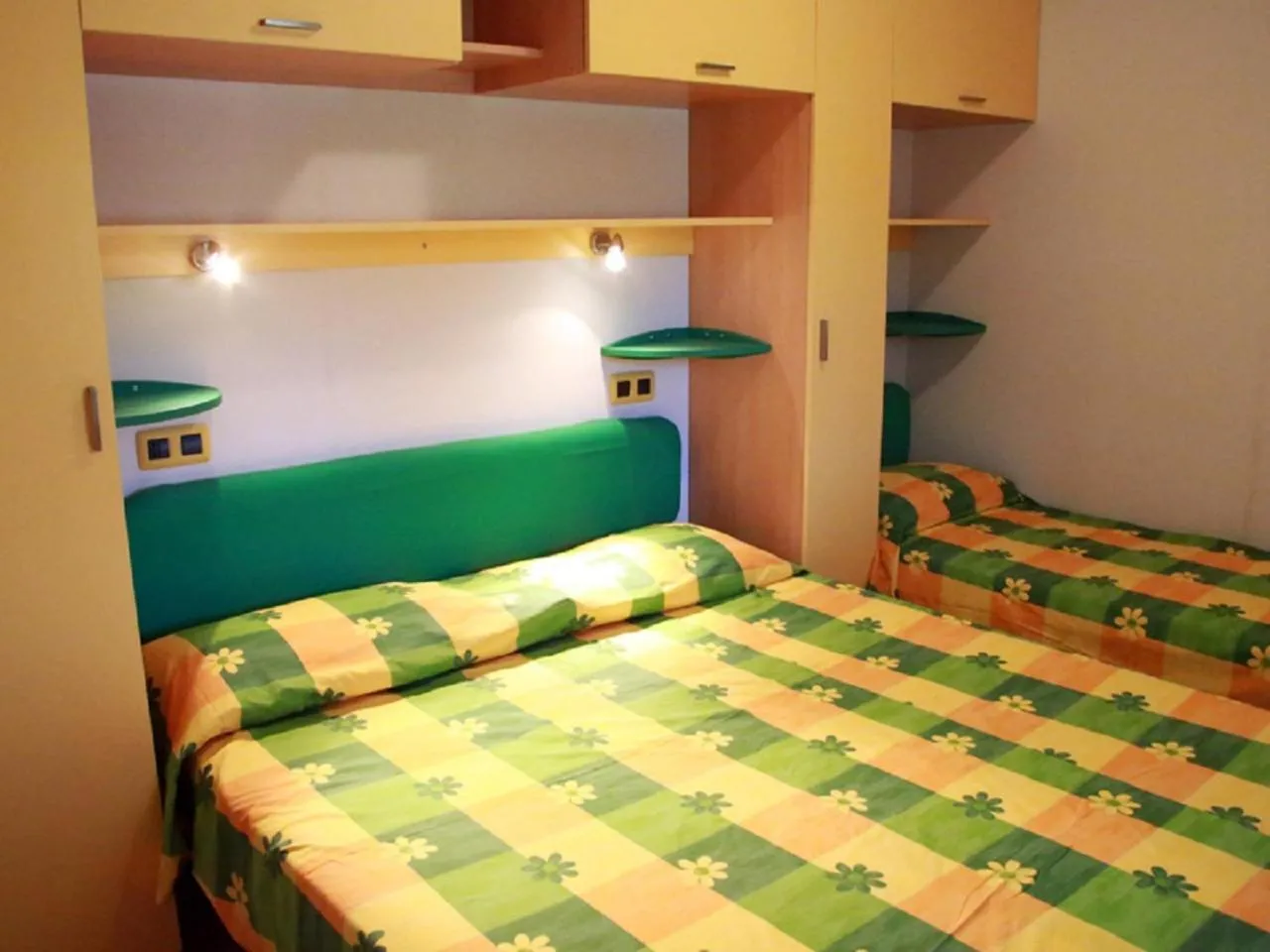 Bed in Camping Free Beach
