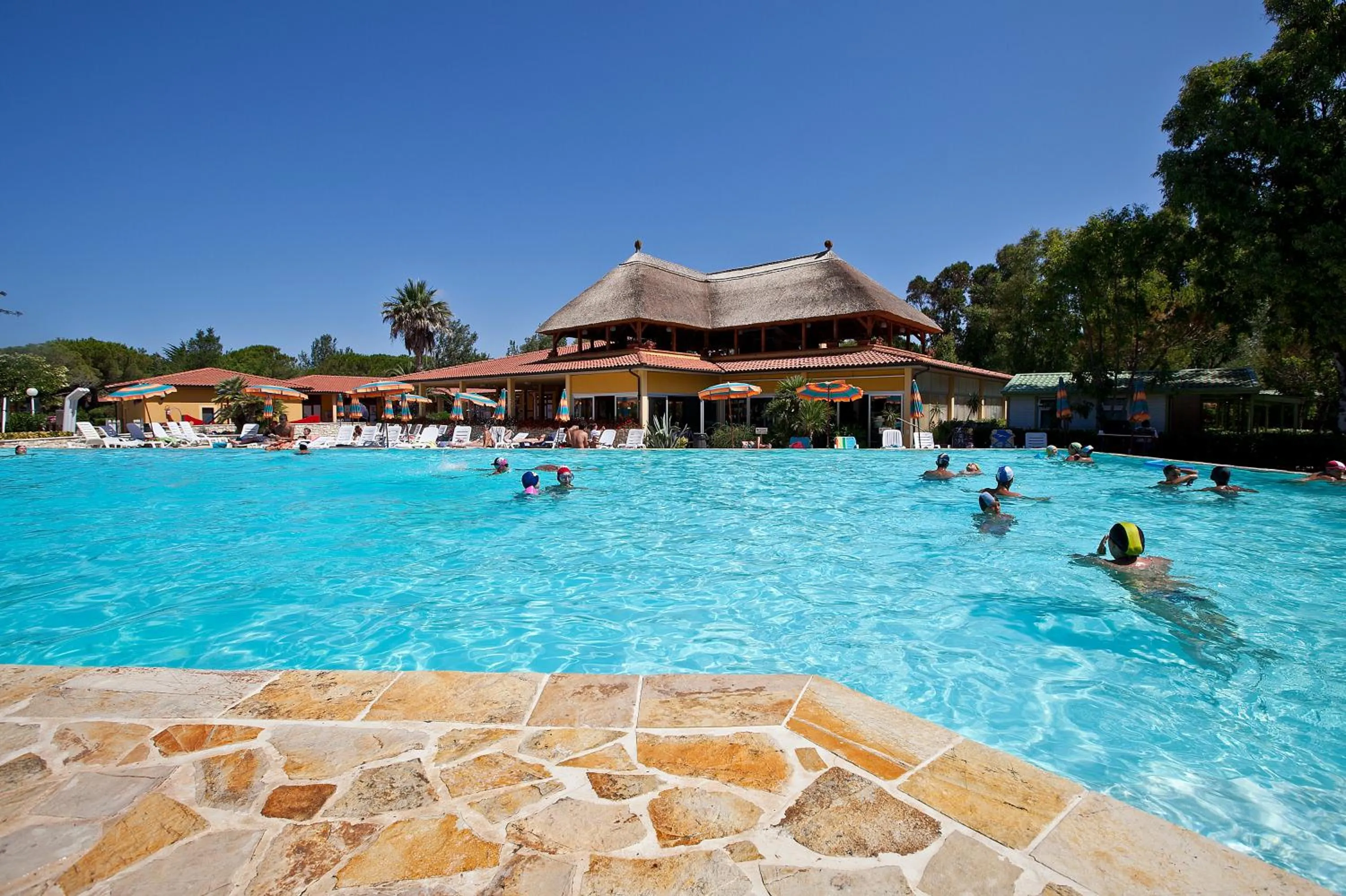 Swimming pool in Camping Free Beach