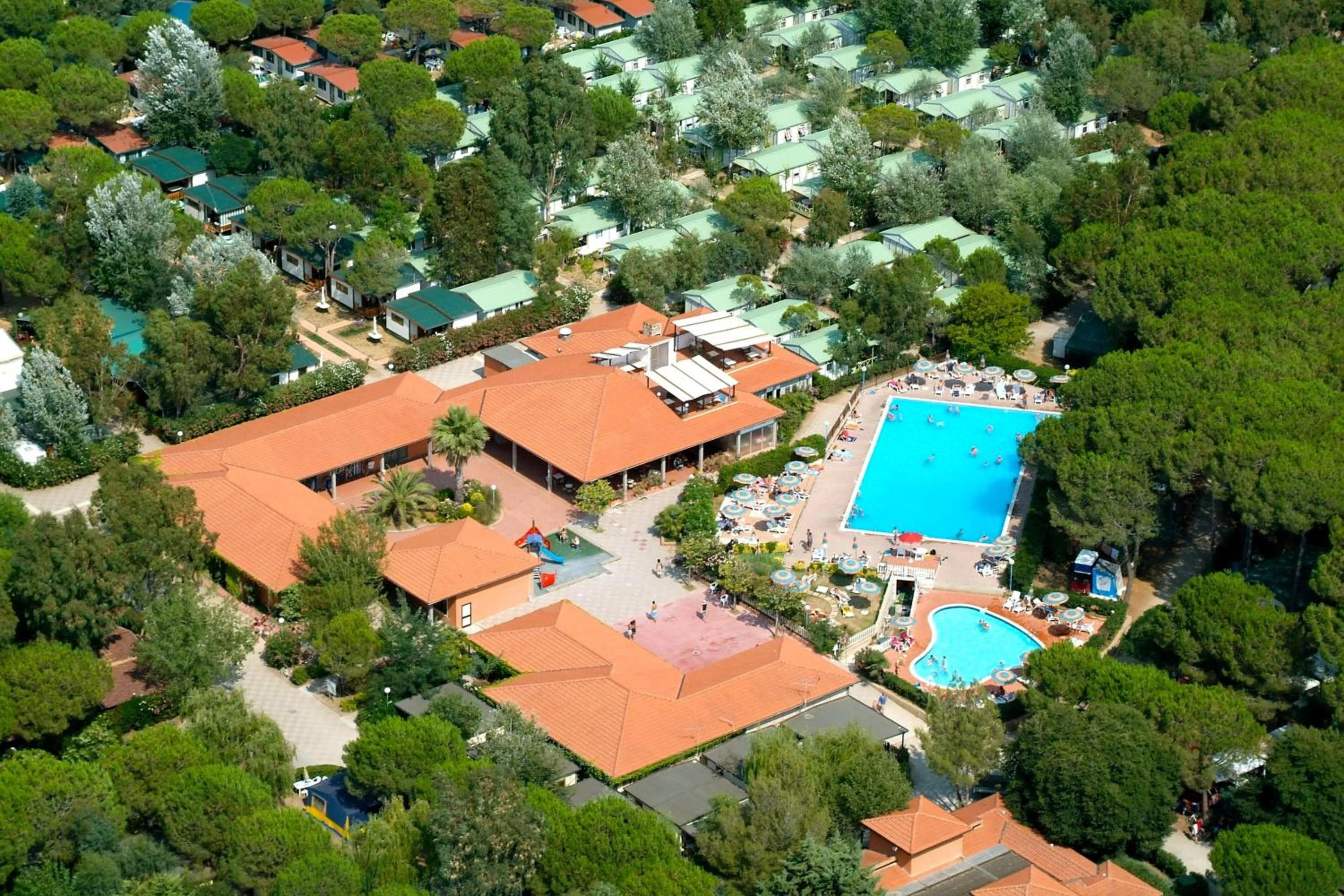 Bird's eye view in Camping Free Beach