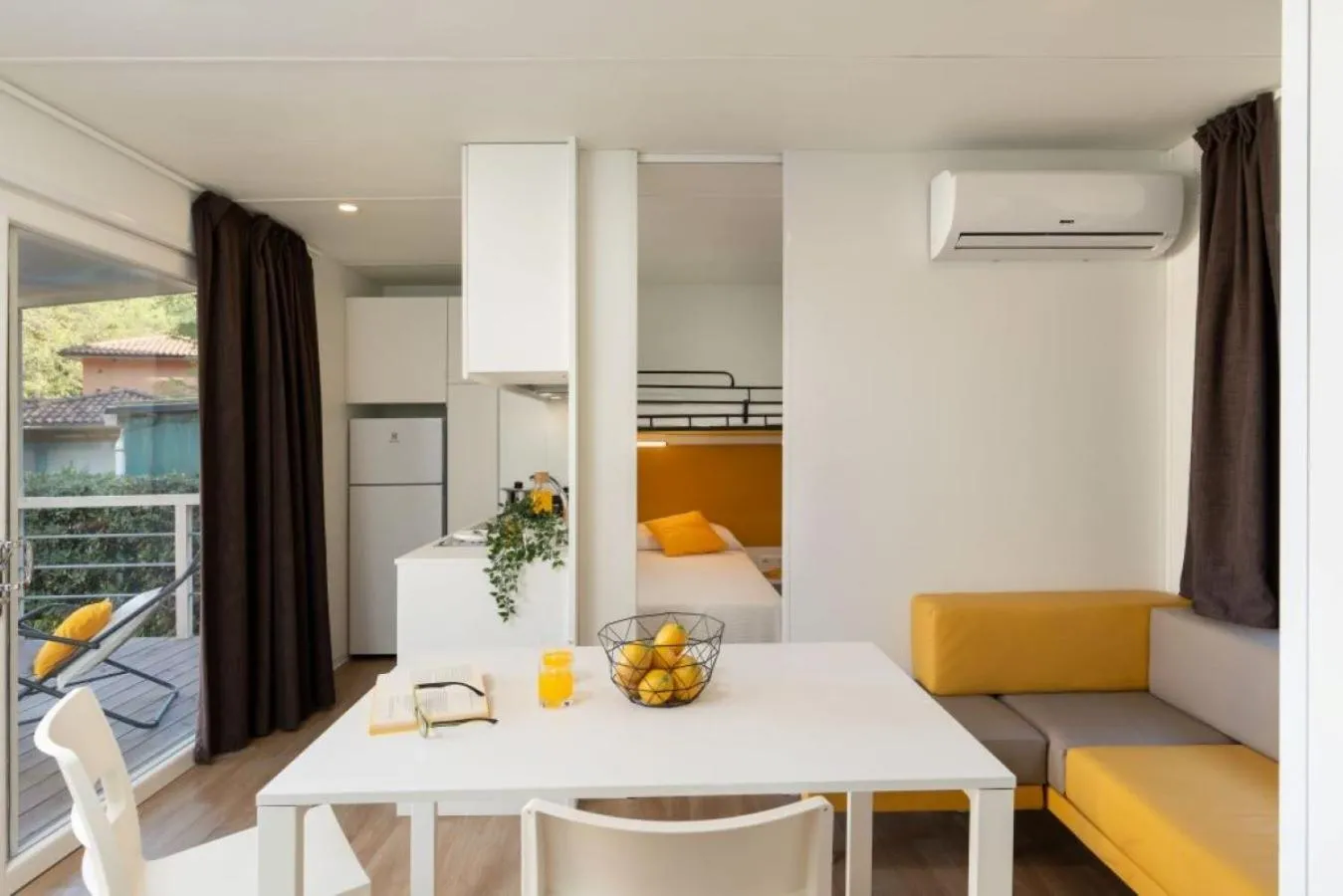 Dining area in Camping Free Beach