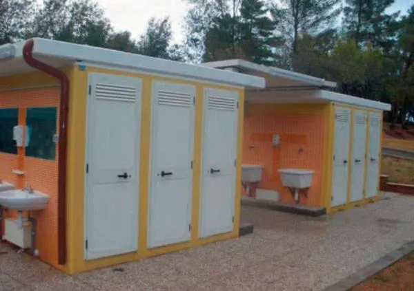 Bathroom in Camping Free Beach