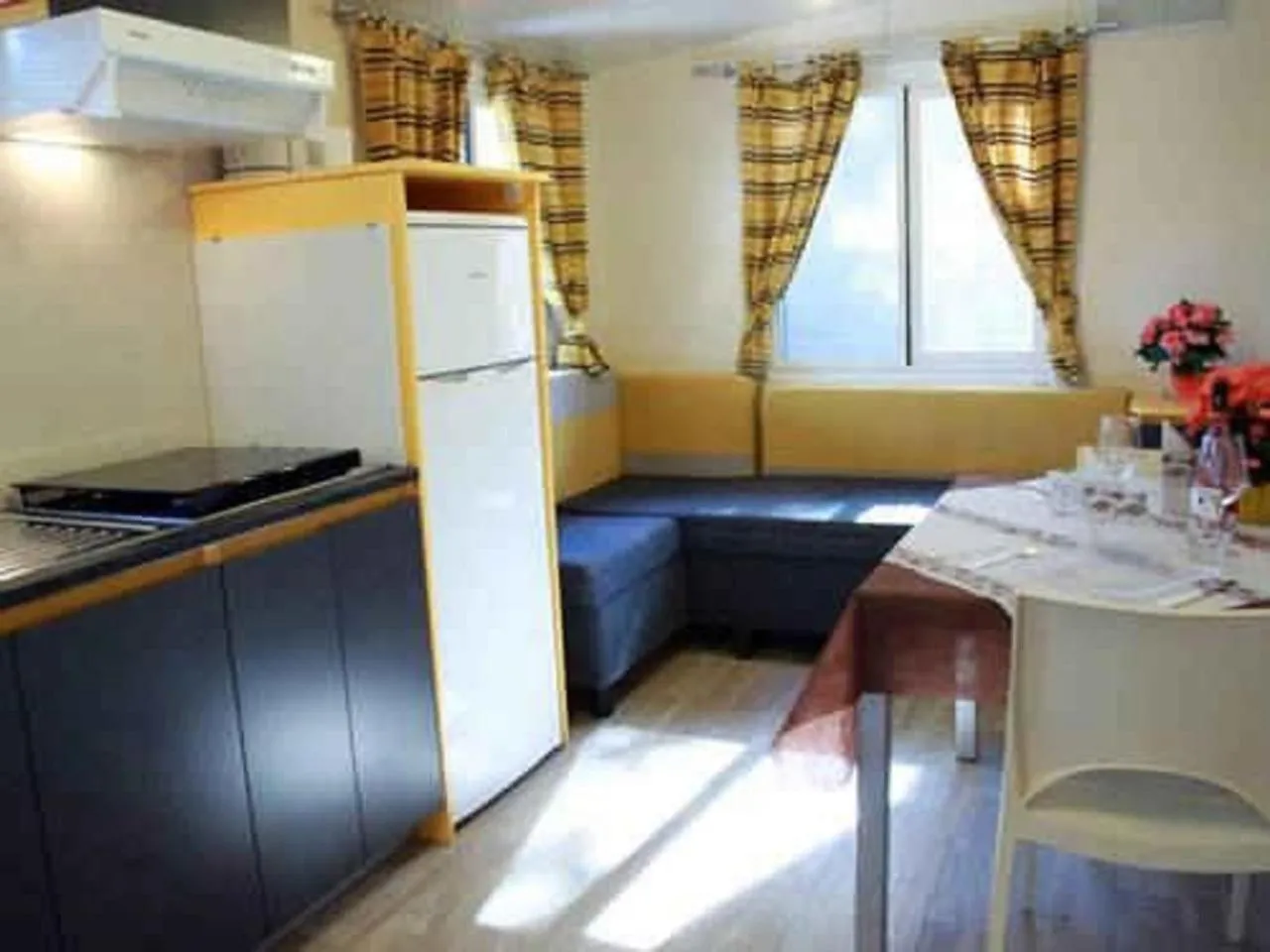 Kitchen or kitchenette in Camping Free Beach
