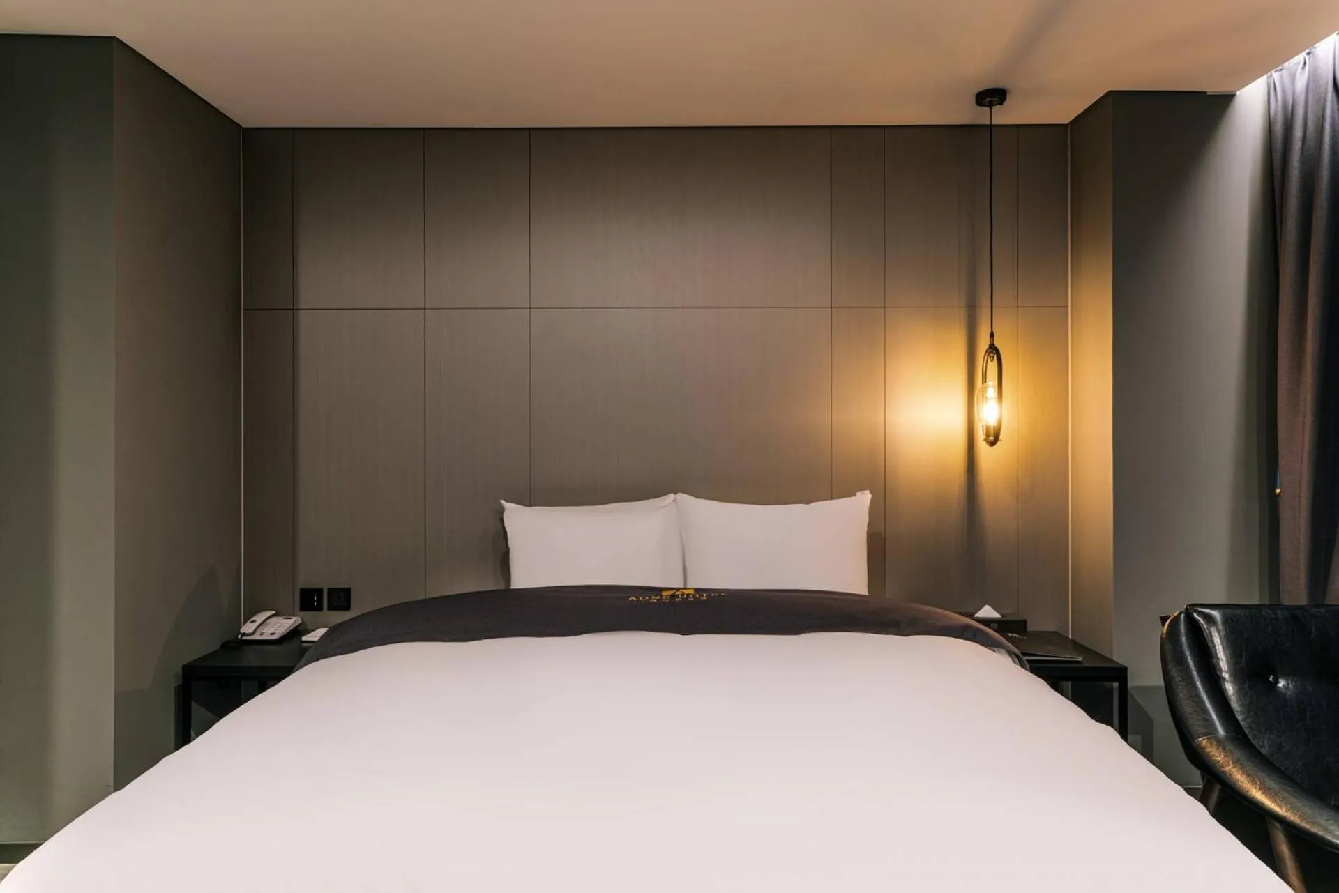 Bed in Namyangju Aone Hotel