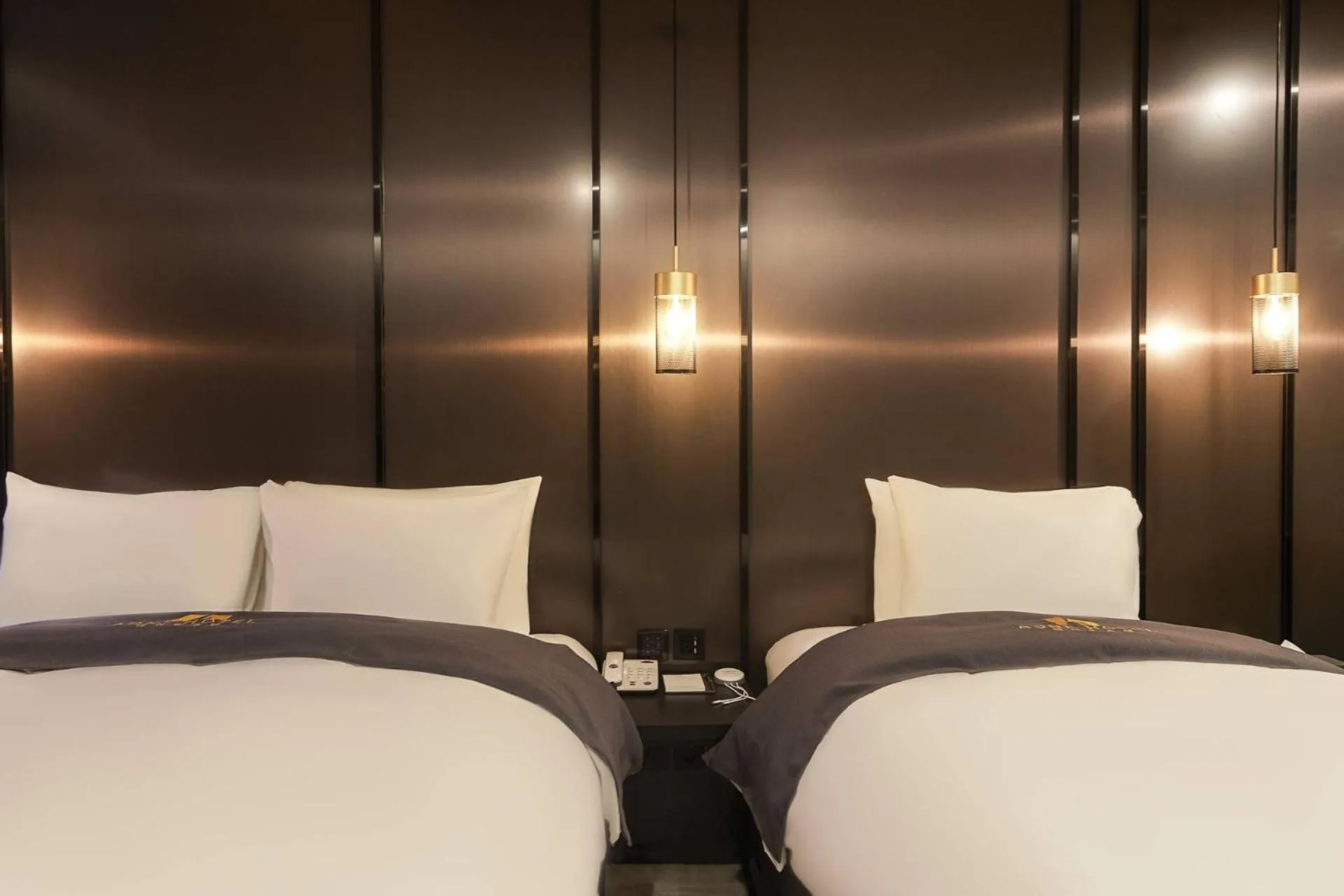 Bed in Namyangju Aone Hotel