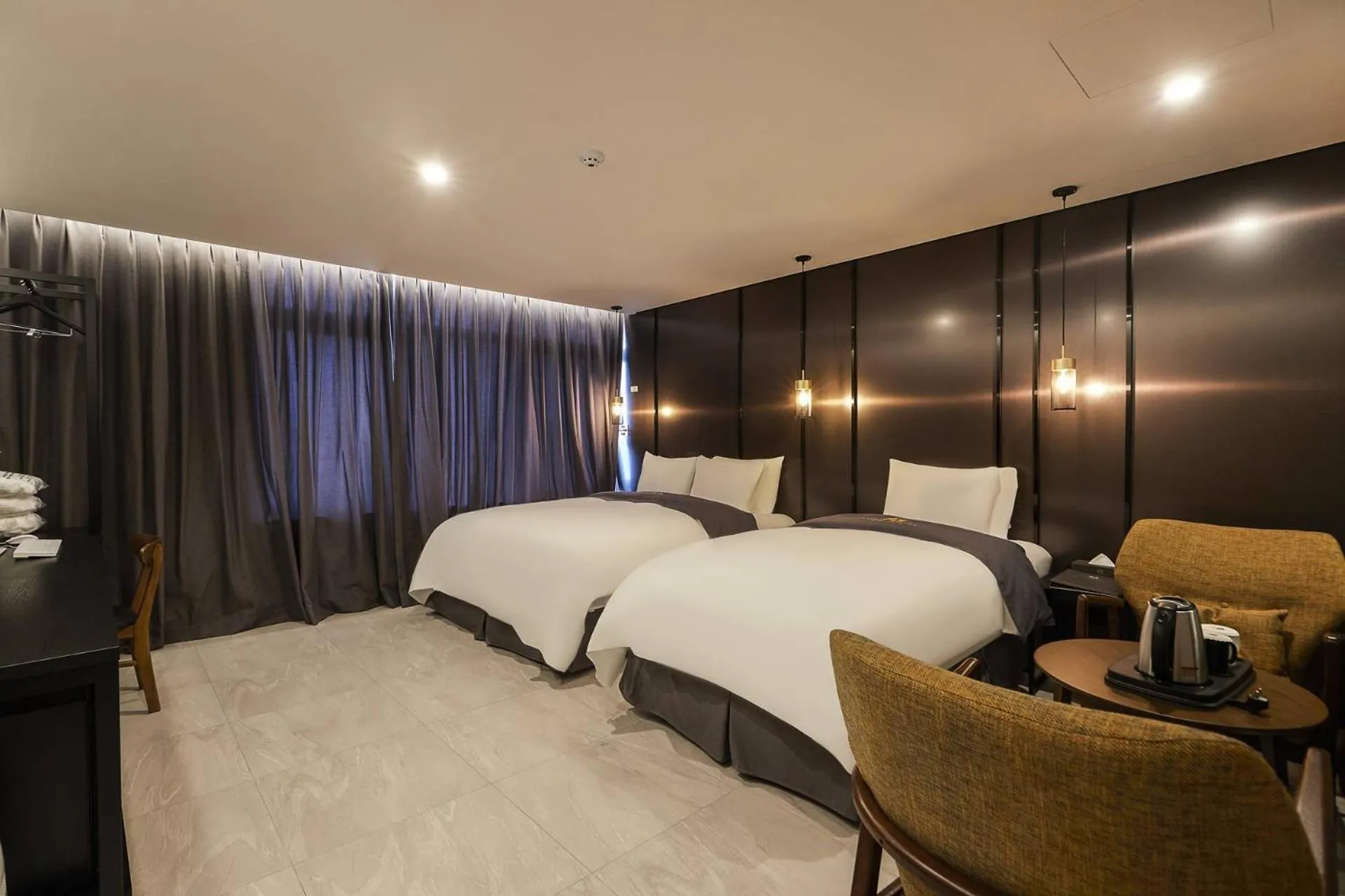 Bed in Namyangju Aone Hotel