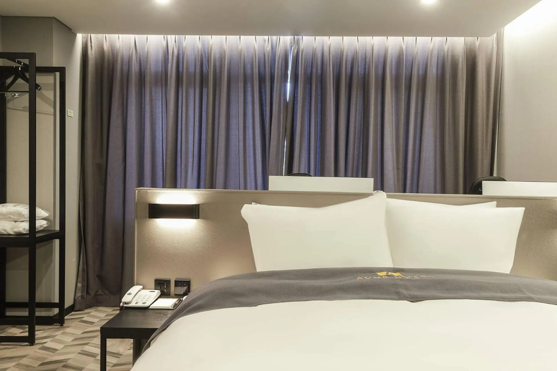 Bed in Namyangju Aone Hotel