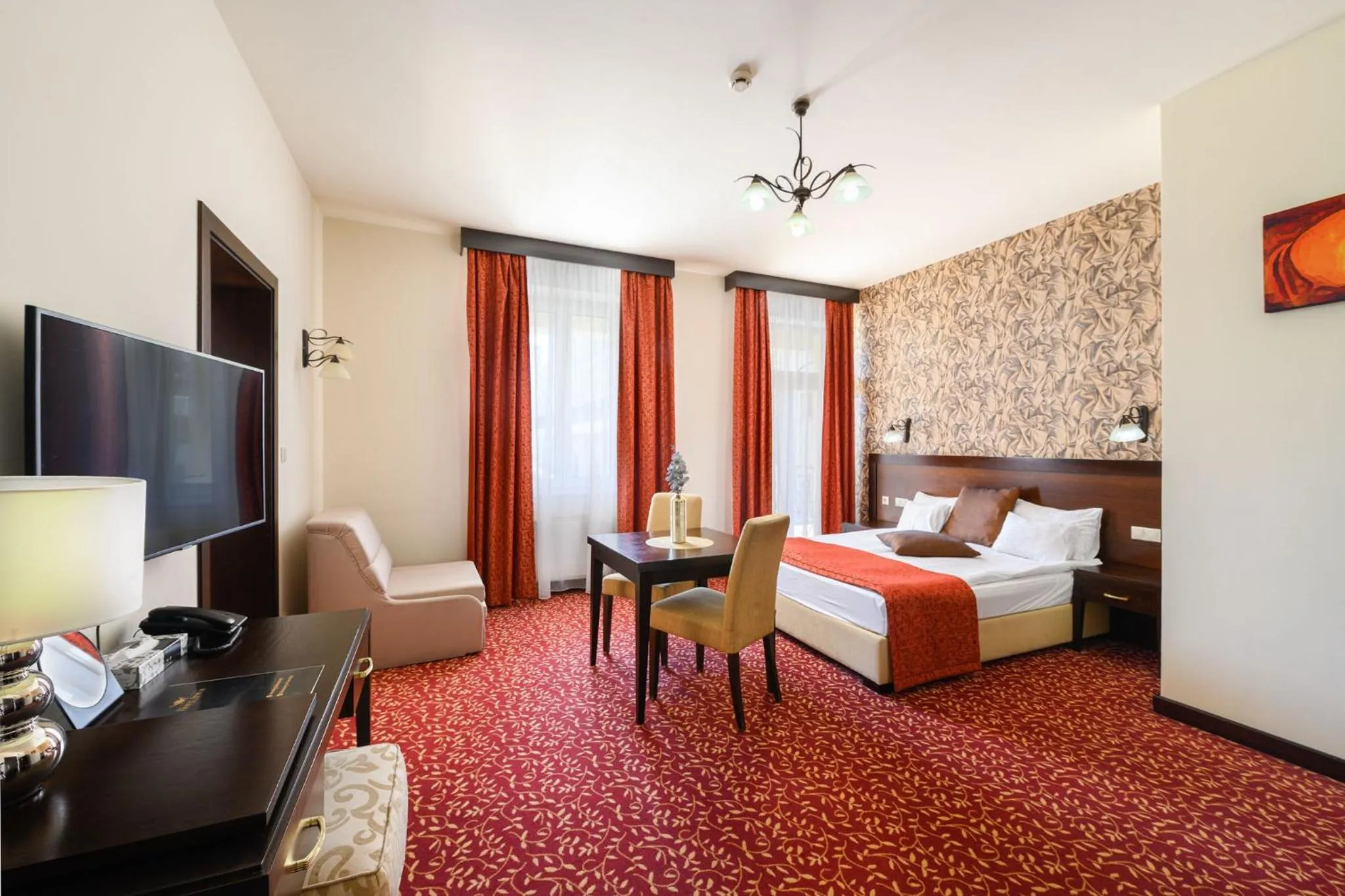 Double Room with Balcony in Hotel Aurum