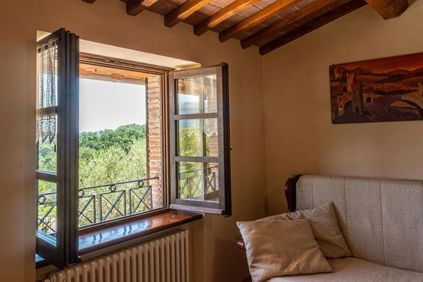 View (from property/room) in Fonte Chiara