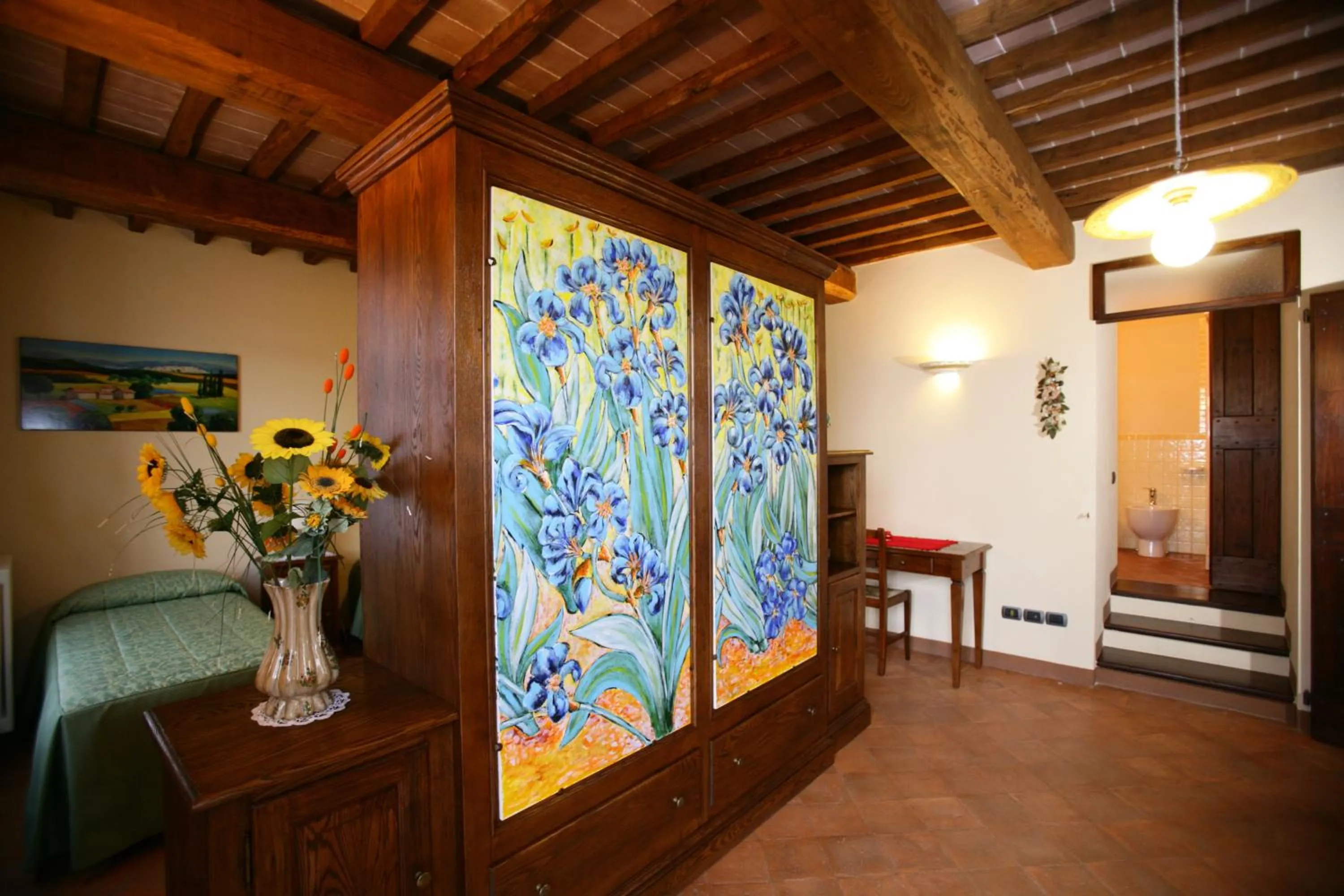 Decorative detail in Fonte Chiara