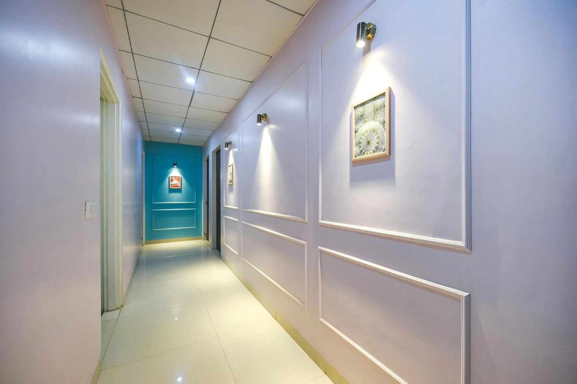 Lobby or reception in Via Alpha