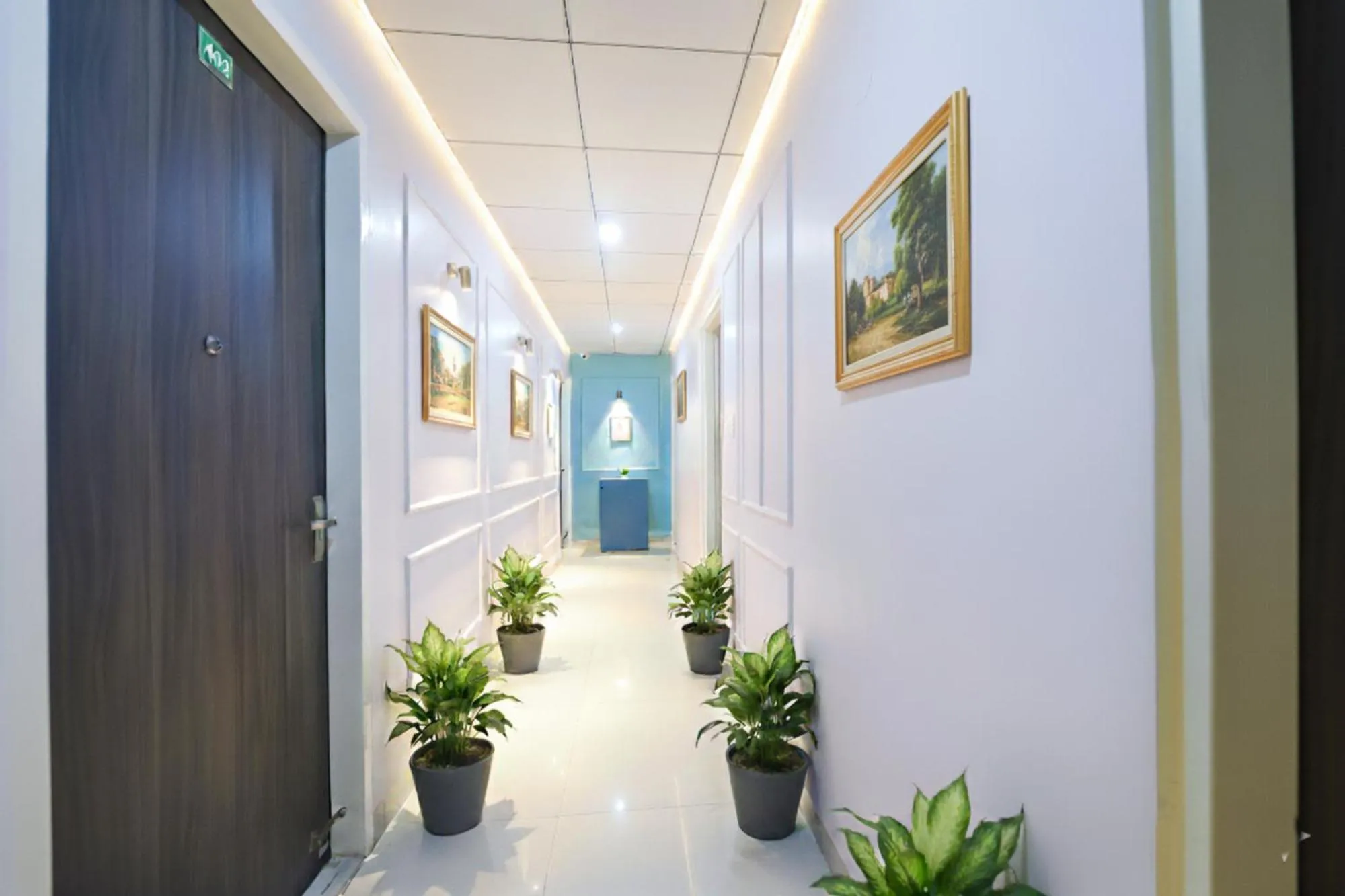 Lobby or reception in Via Alpha