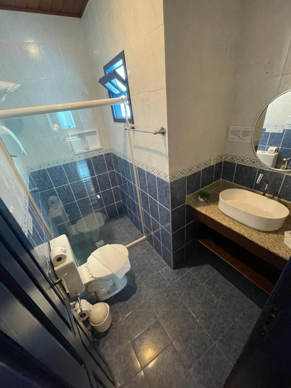 Bathroom in Pousada Beija Flor