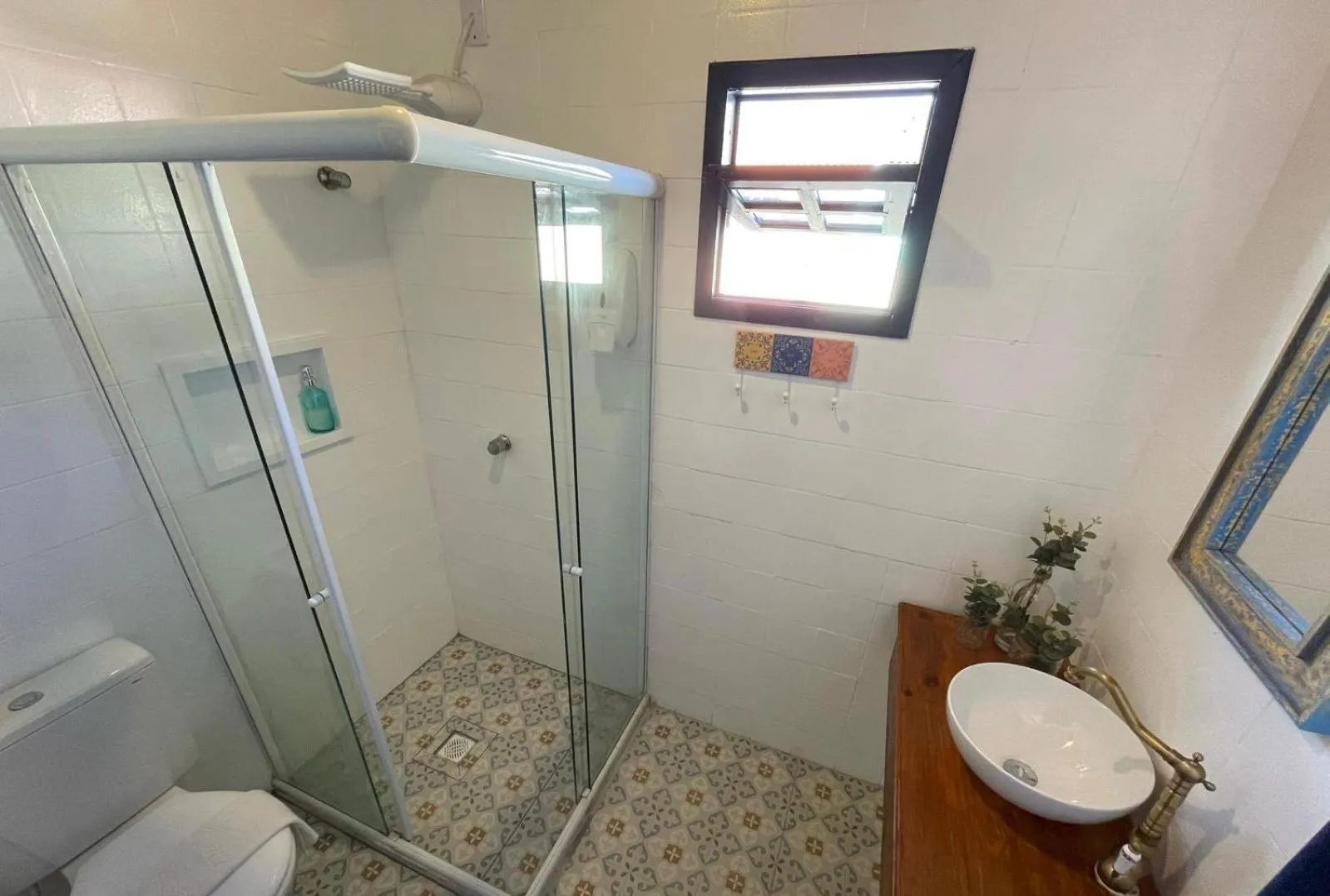 Bathroom in Pousada Beija Flor