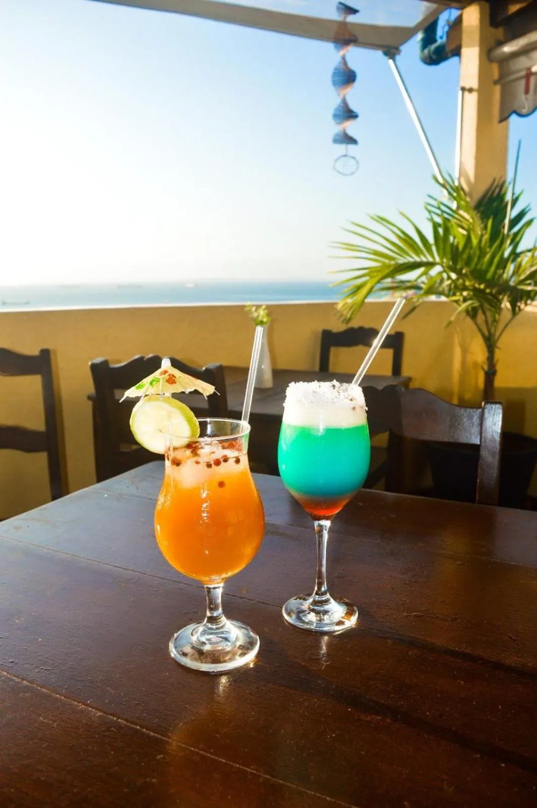 Balcony/Terrace in Pousada Beija Flor