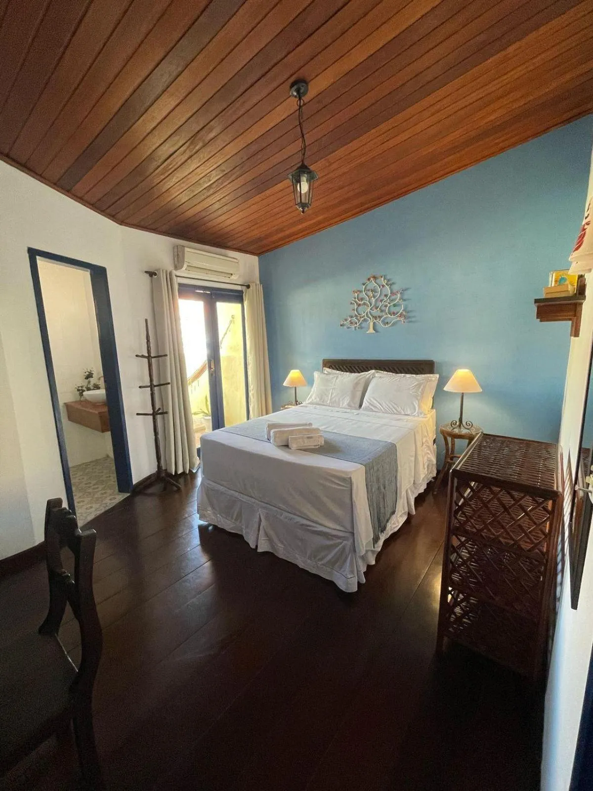 Bedroom, Bed in Pousada Beija Flor