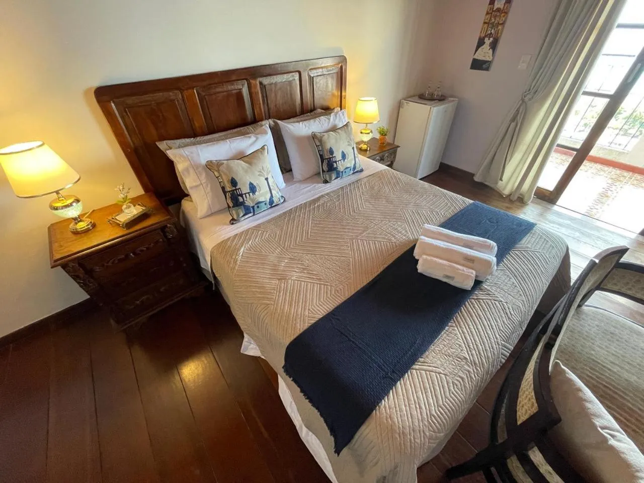 Bedroom, Bed in Pousada Beija Flor