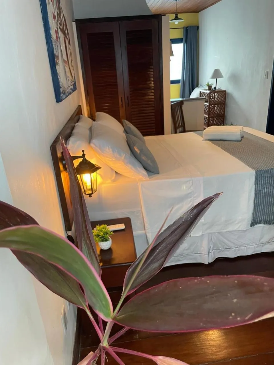 Bedroom, Bed in Pousada Beija Flor