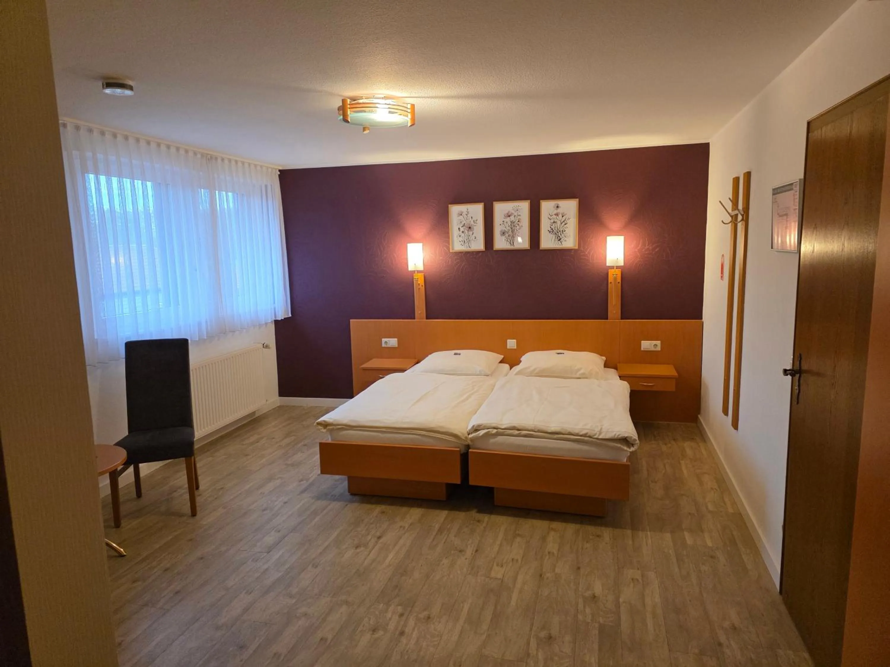 Bed in Gasthof Waldesruh