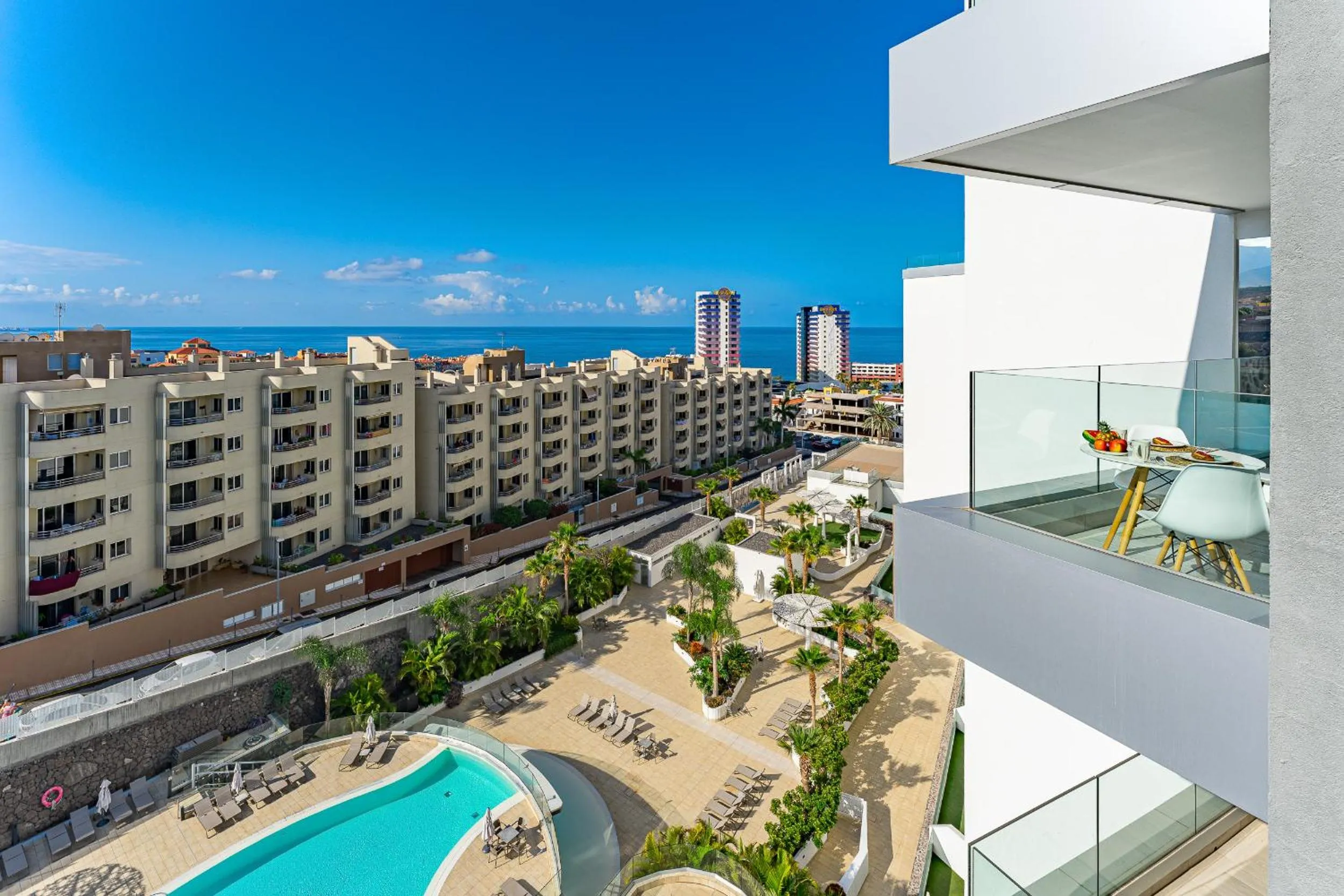 Balcony/Terrace in Ocean Garden Sunset & Sunrise - heated pool