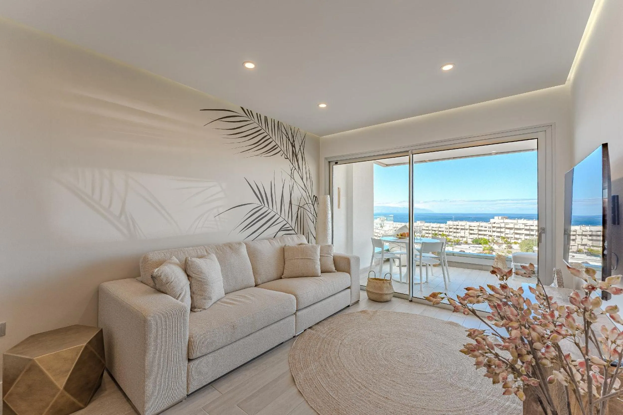 Natural landscape in Ocean Garden Sunset & Sunrise - heated pool