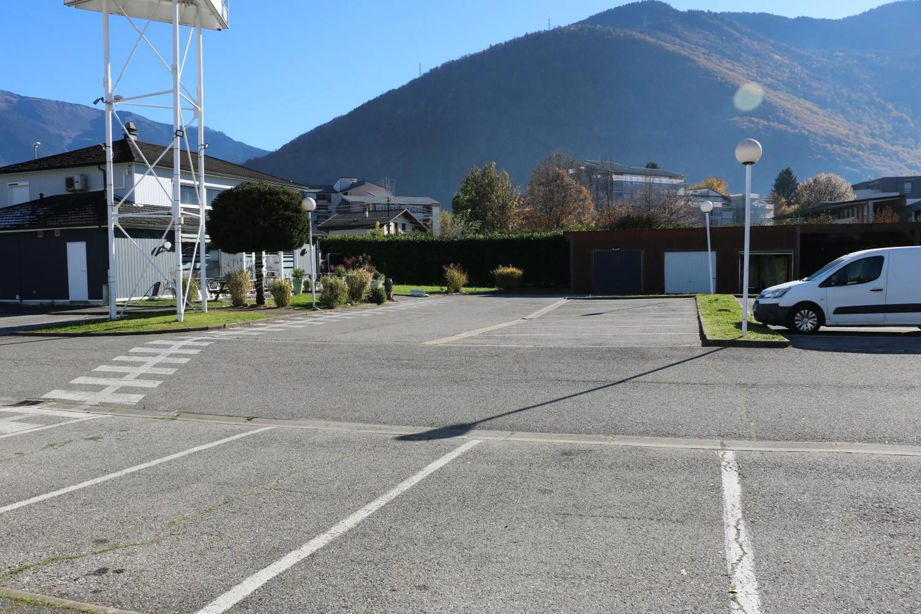 Mountain view in Fasthotel Albertville