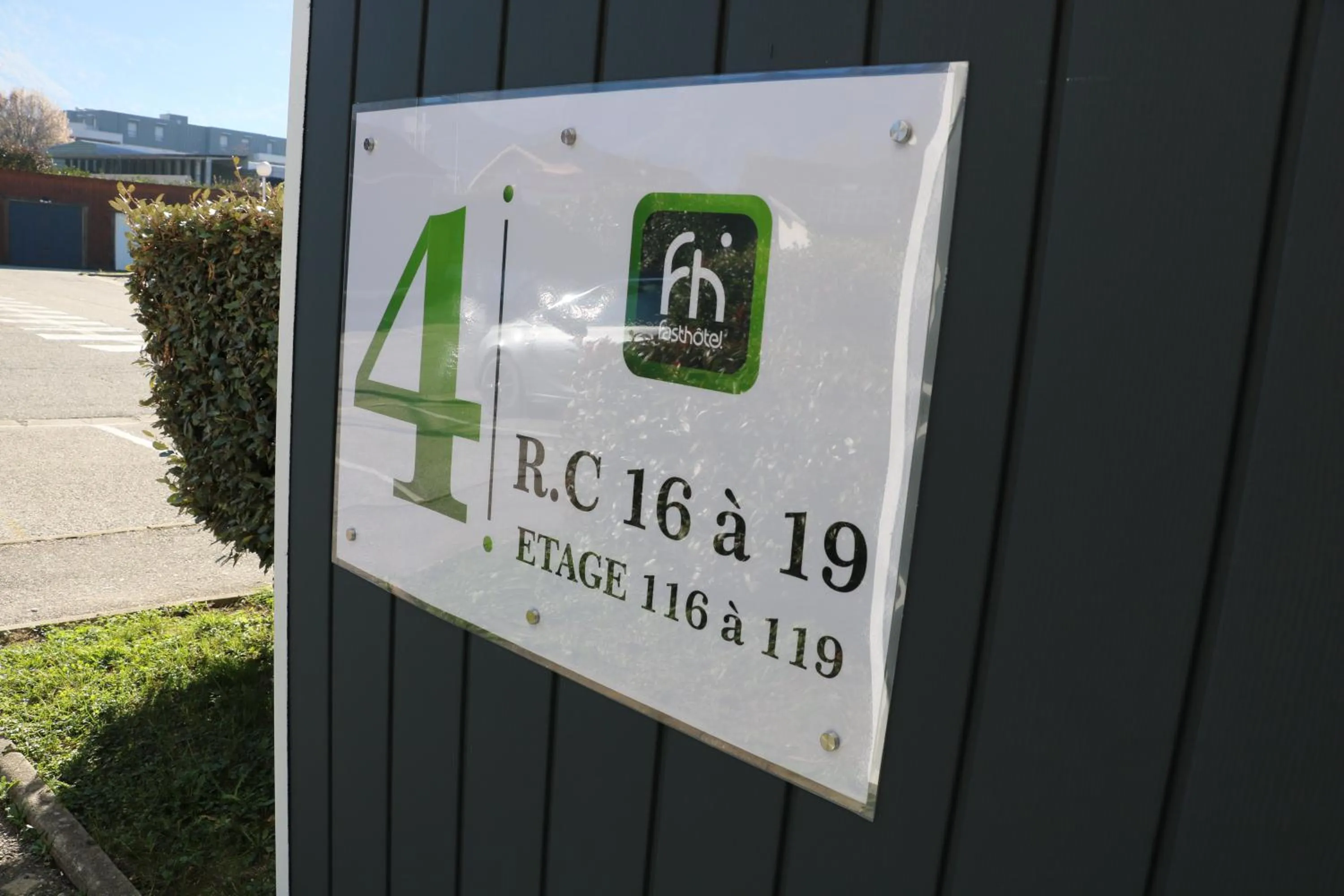 Property logo or sign in Fasthotel Albertville