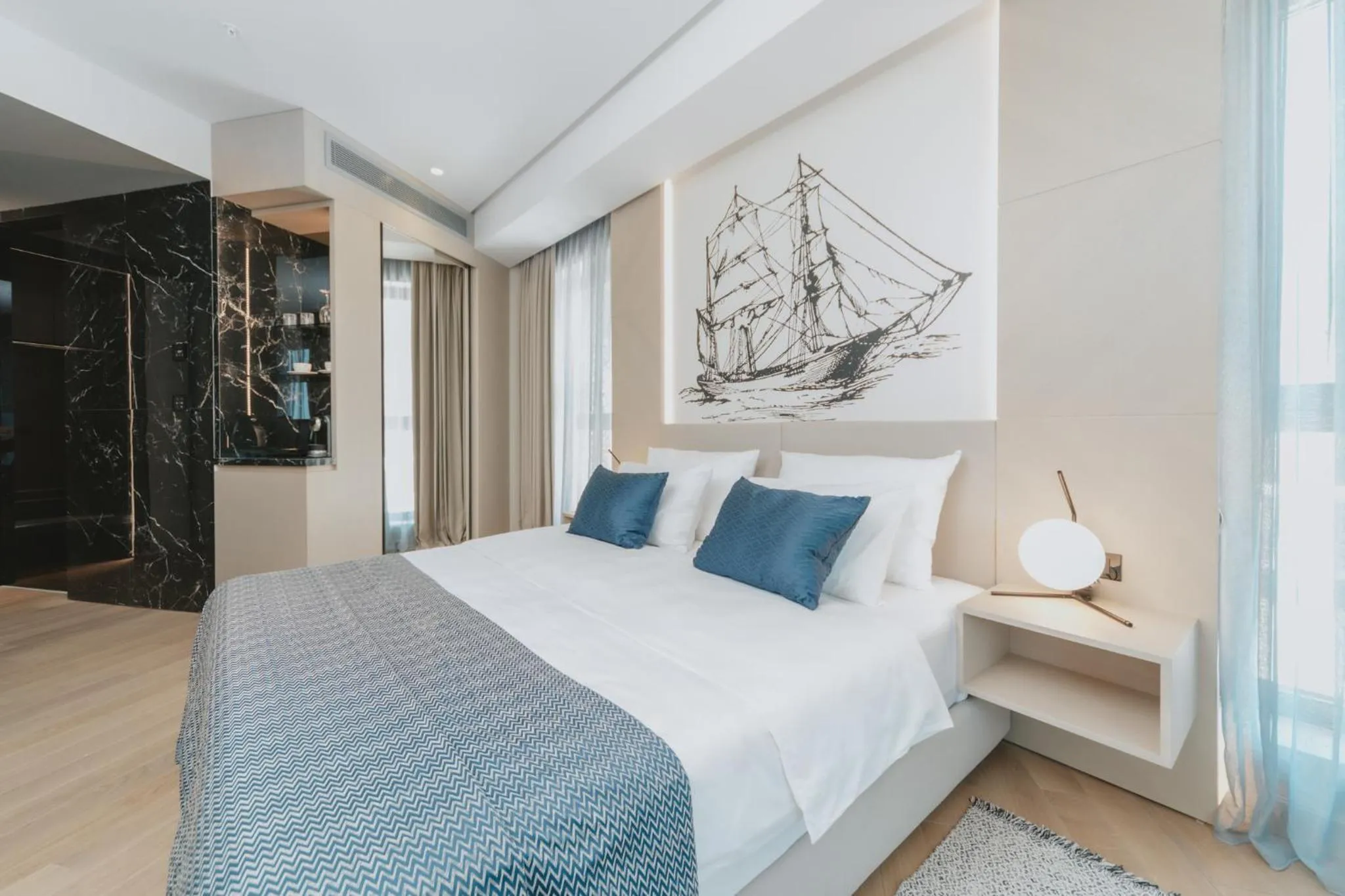 Bed in Katamare Hotel