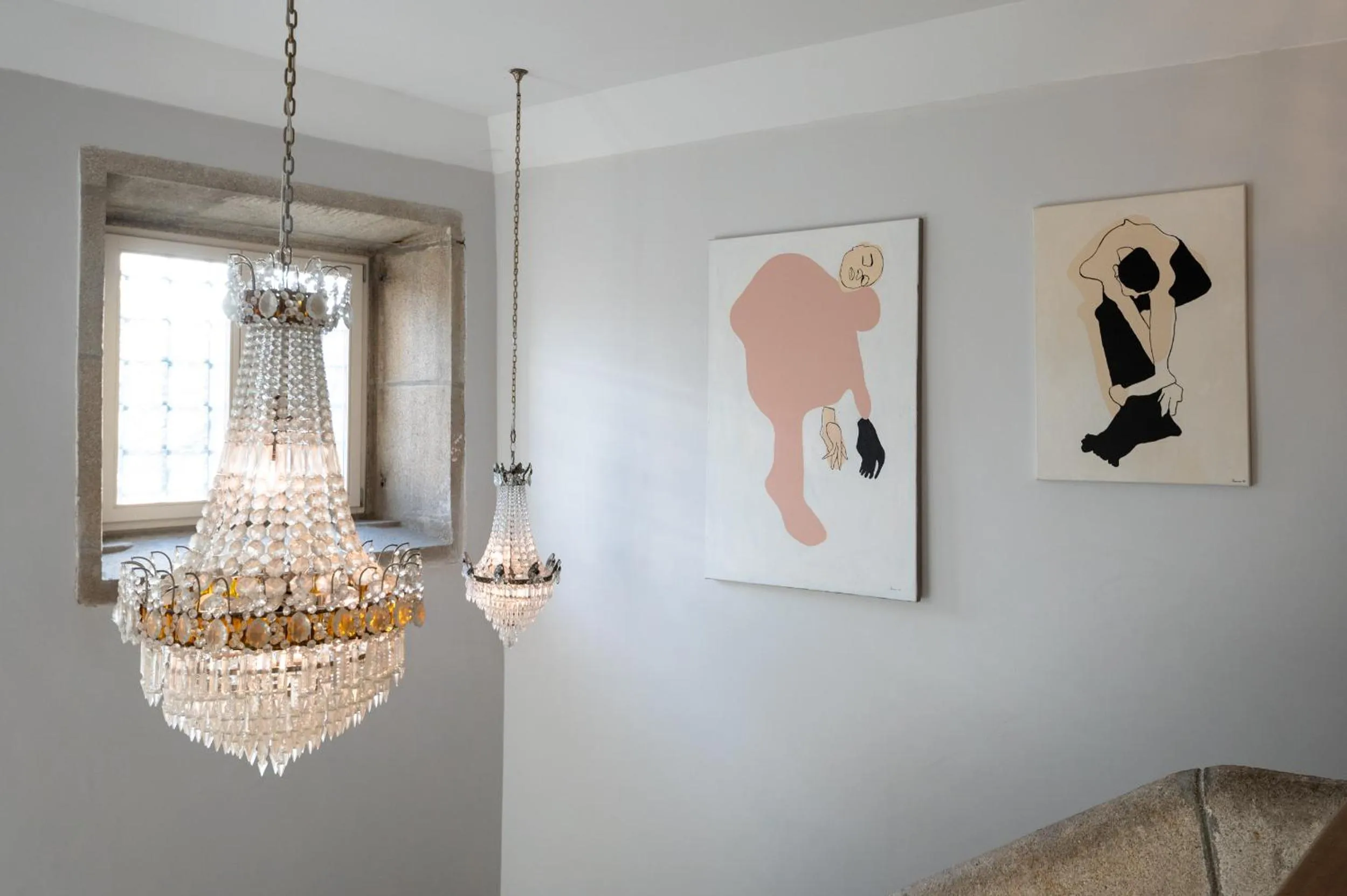 Decorative detail in Memoria Porto FLH Hotels