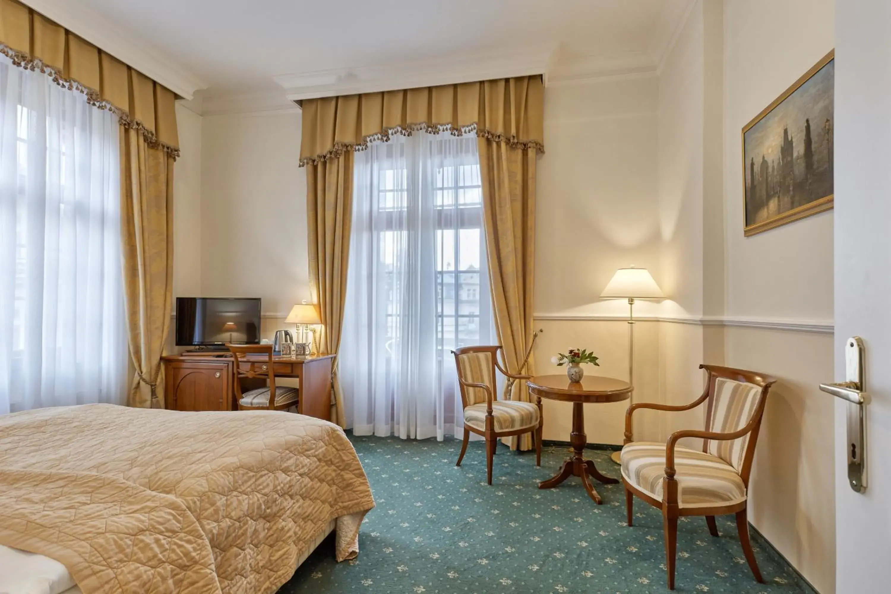 Double Room with Balcony in Spa Hotel Villa Ritter Double Room with Balcony in Spa Hotel Villa Ritter