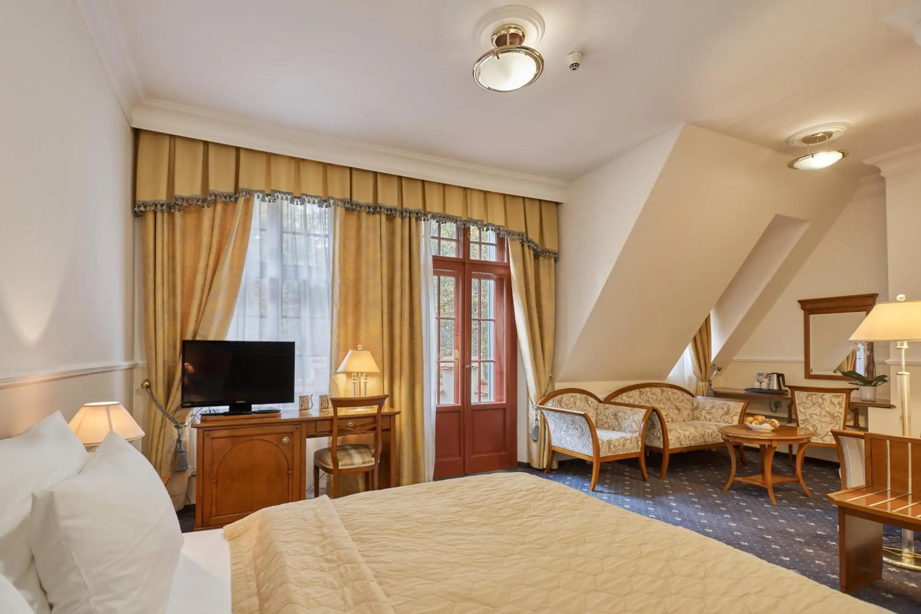 Deluxe Double Room with Balcony - single occupancy in Spa Hotel Villa Ritter Deluxe Double Room with Balcony - single occupancy in Spa Hotel Villa Ritter