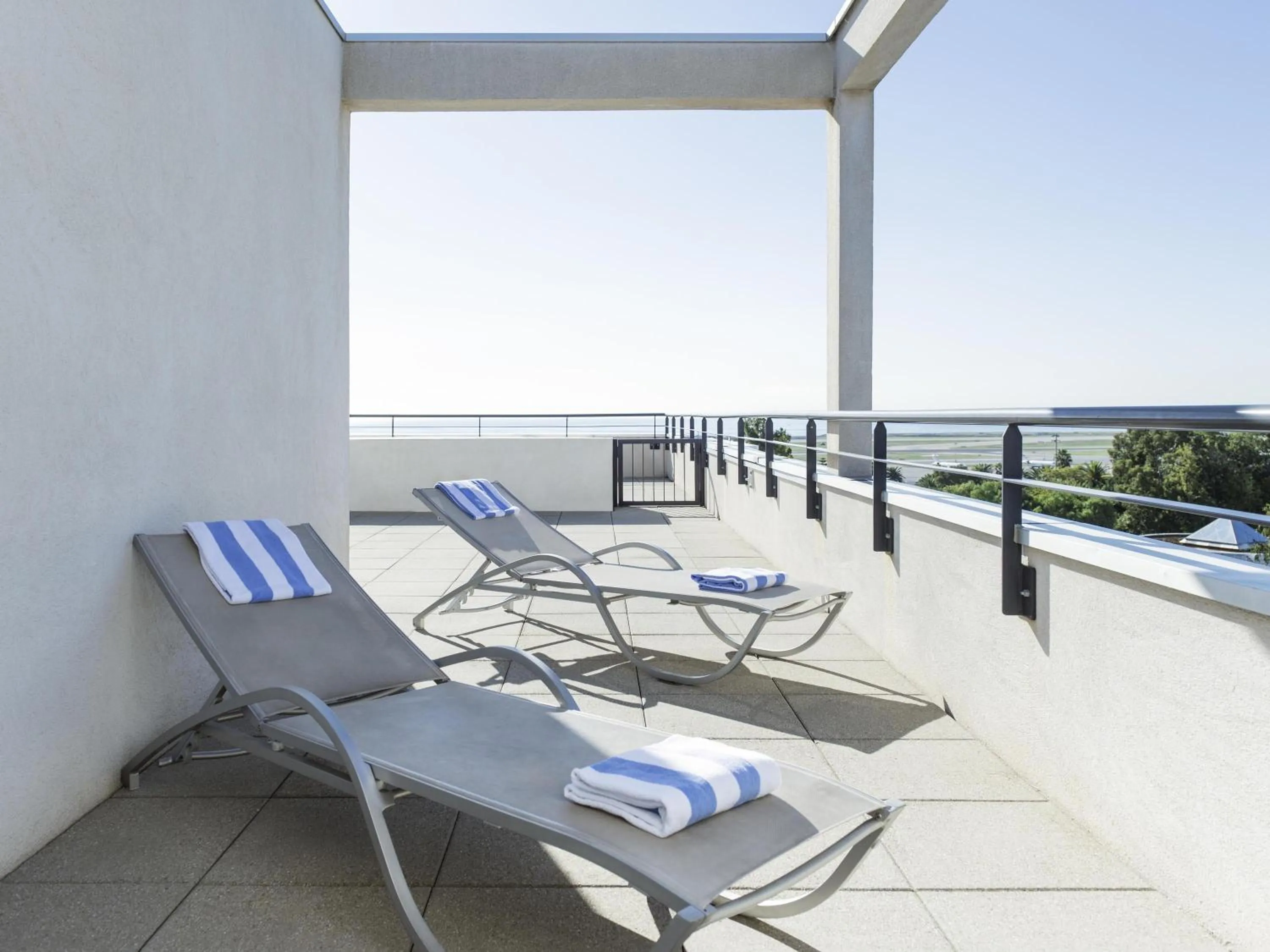 Bedroom in Novotel Suites Nice Airport