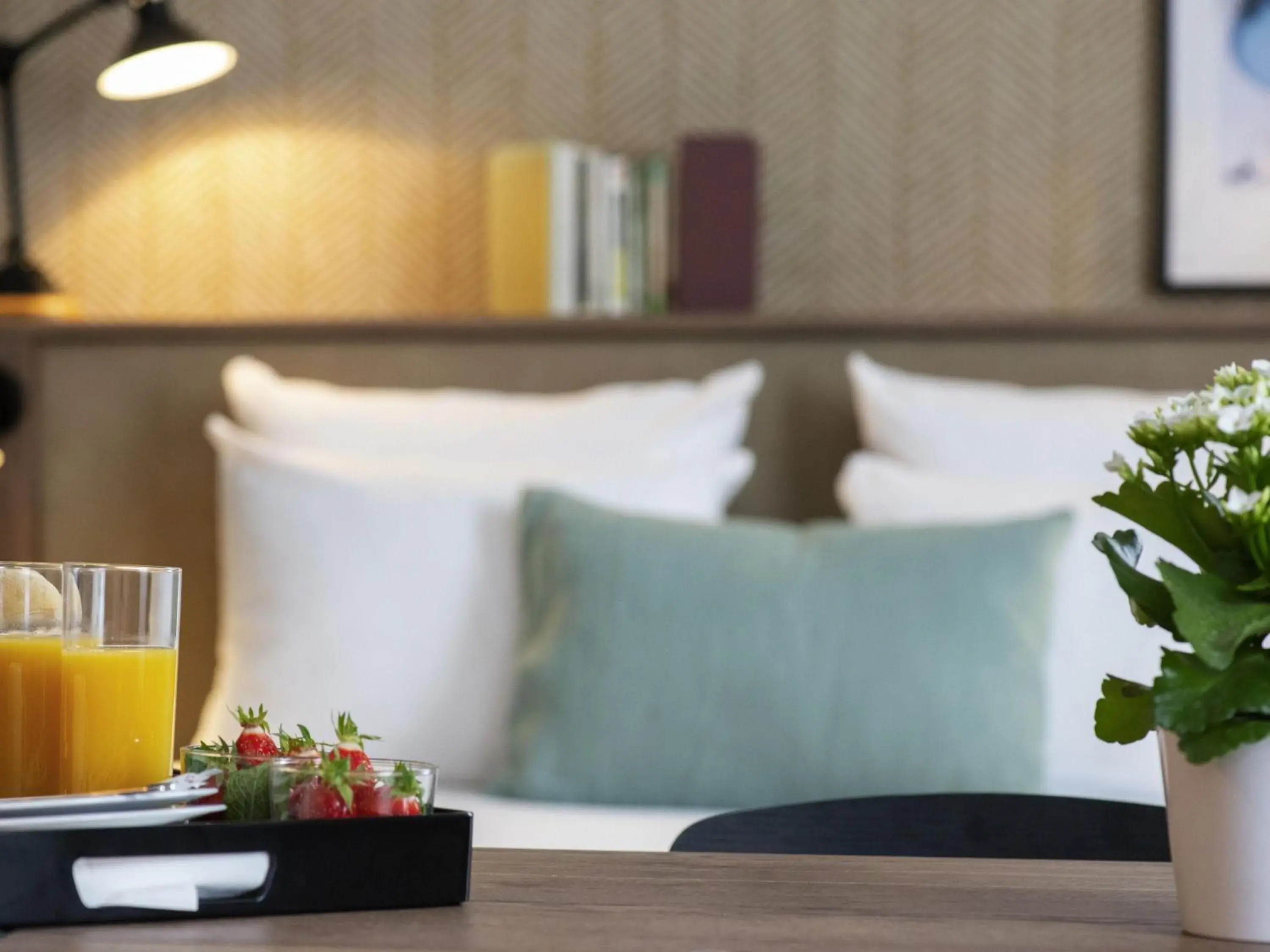 Bedroom in Novotel Suites Nice Airport Bedroom in Novotel Suites Nice Airport