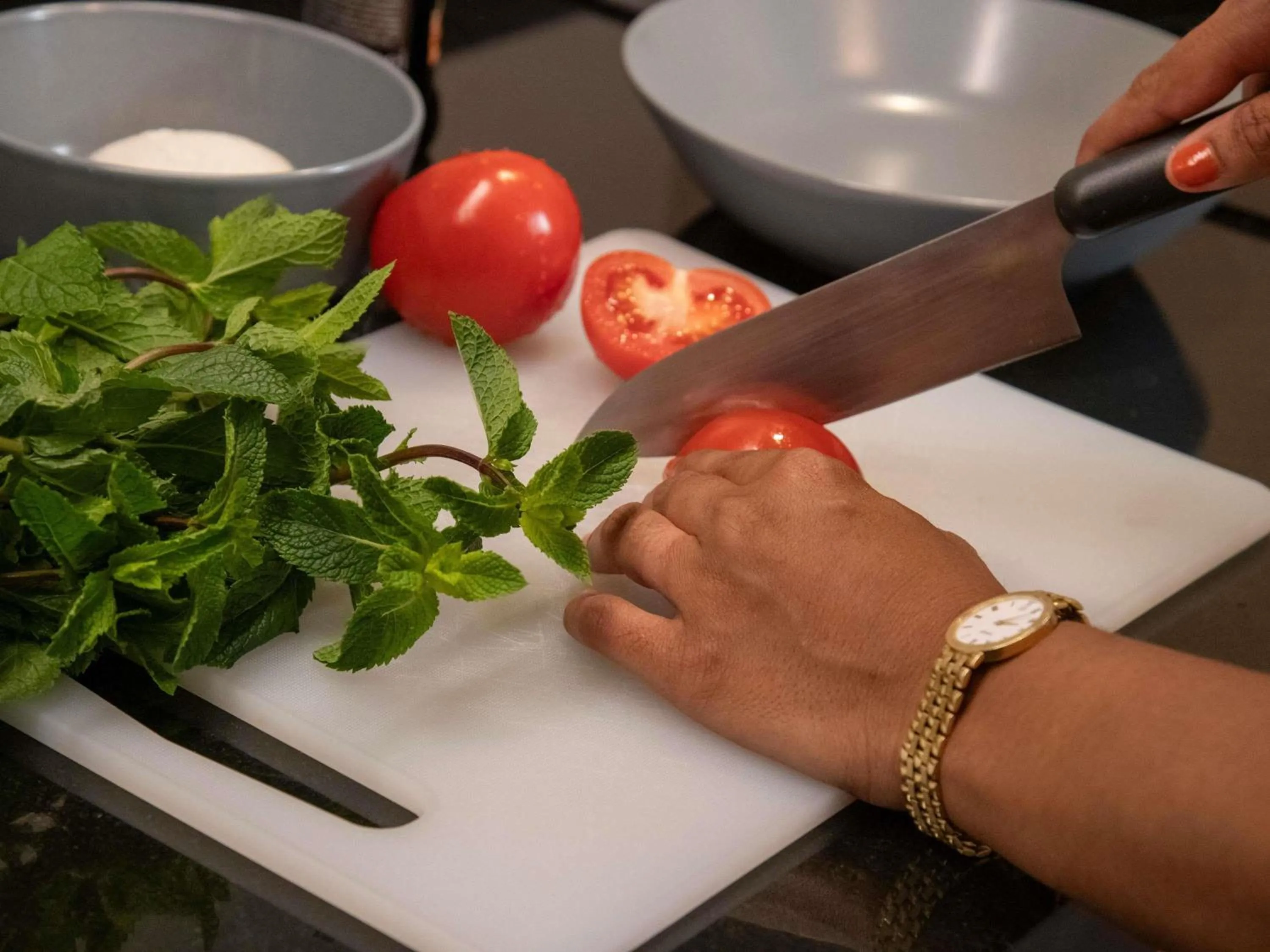 Bedroom in Novotel Suites Nice Airport