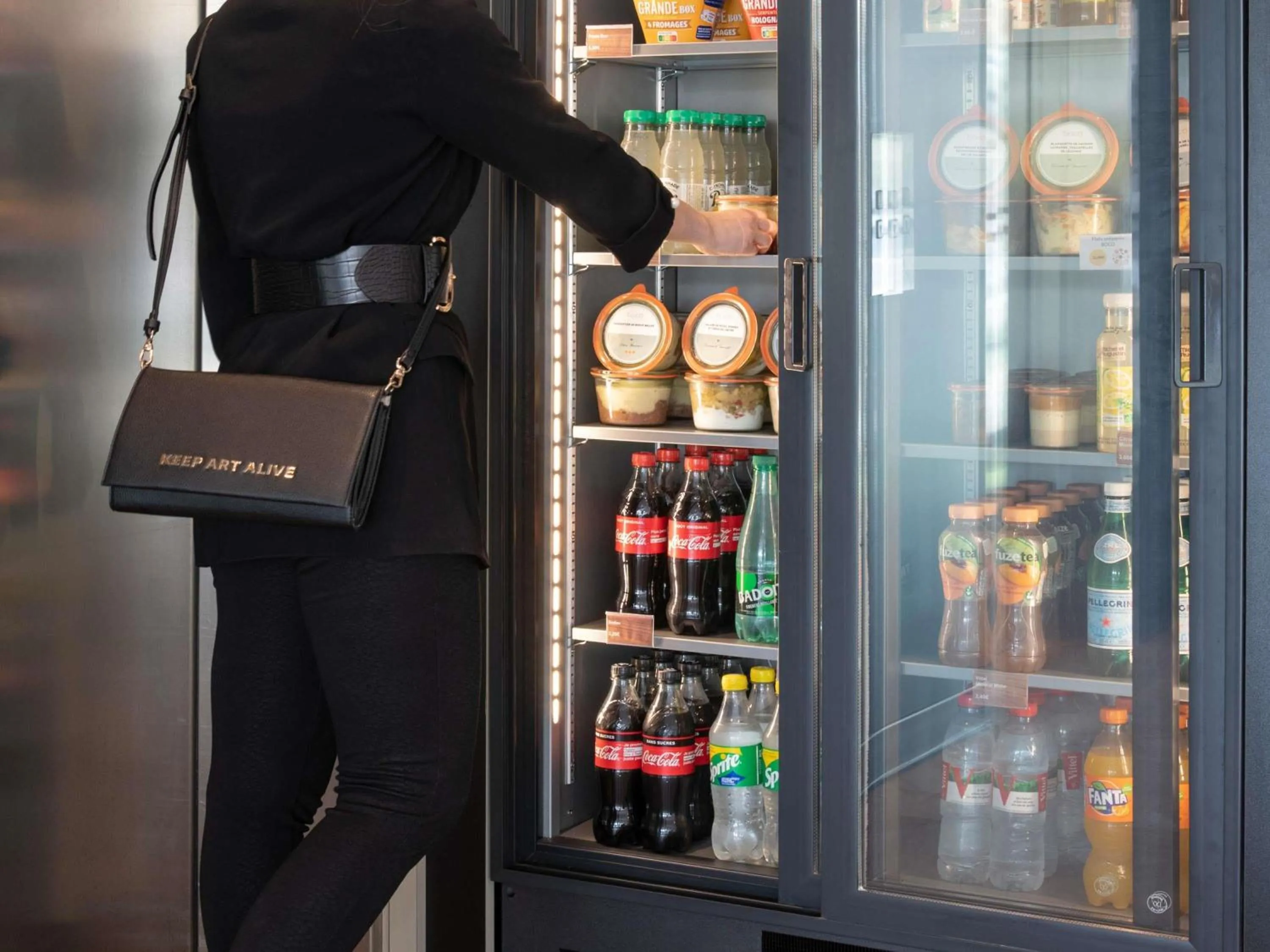 Lounge or bar in Novotel Suites Nice Airport