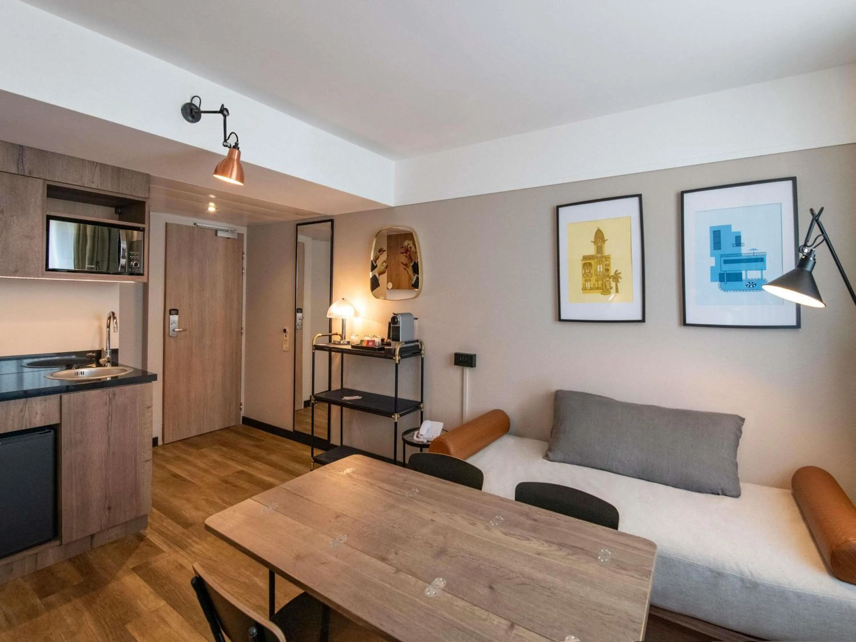 Bedroom in Novotel Suites Nice Airport