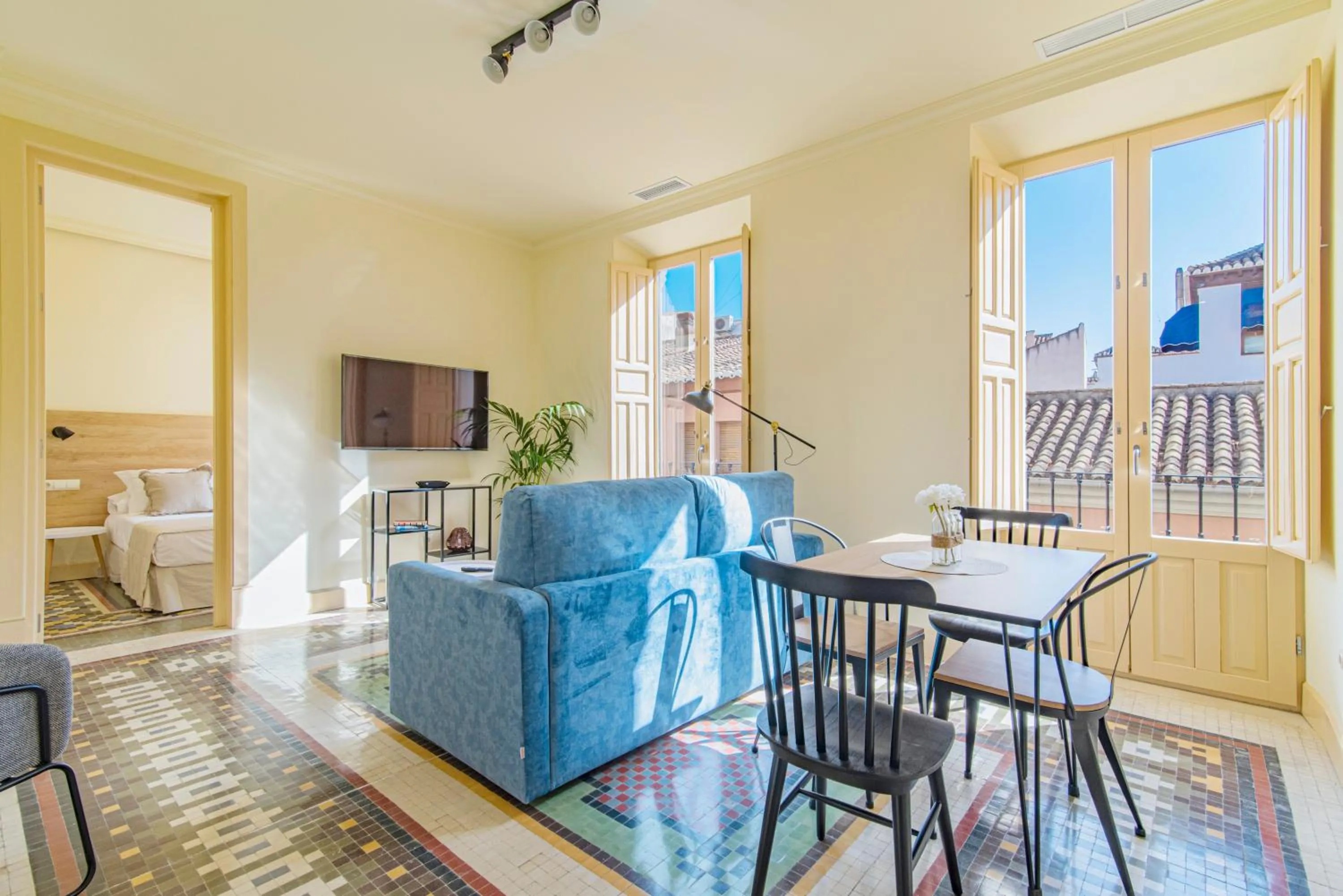 Living room in Mosaiko Homes Catedral Granada