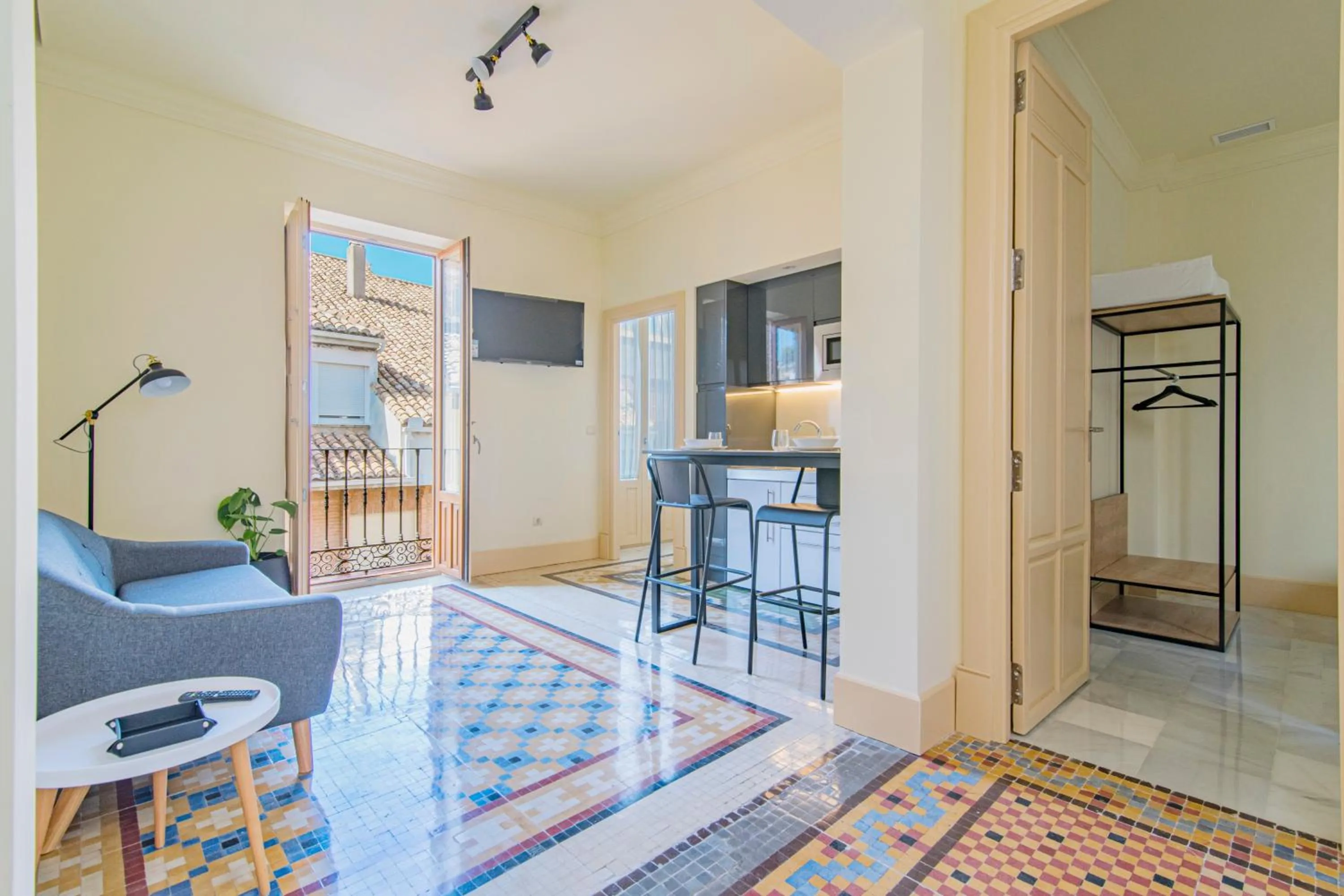 Living room in Mosaiko Homes Catedral Granada