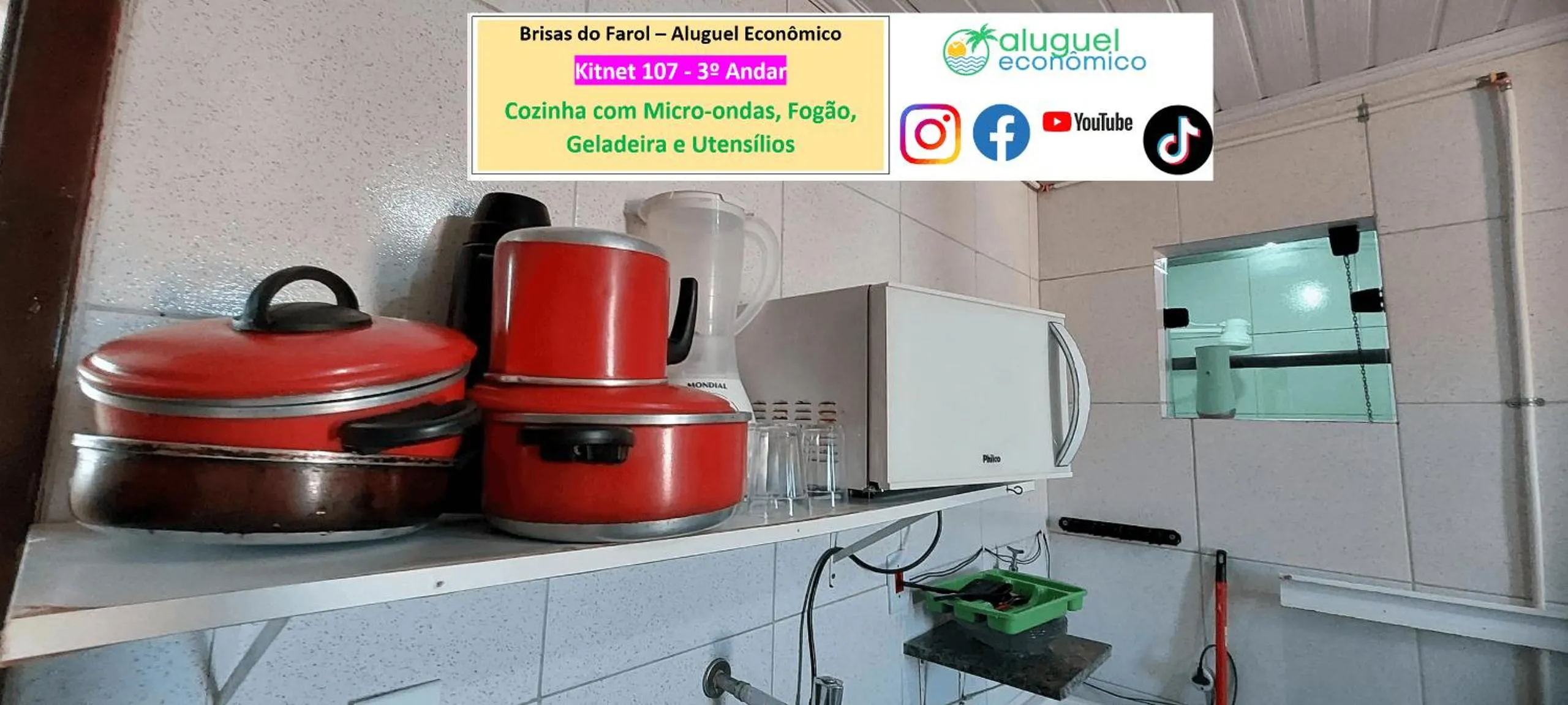 Kitchen or kitchenette in Arraial do Cabo - Brisas do Farol - Aluguel Econômico