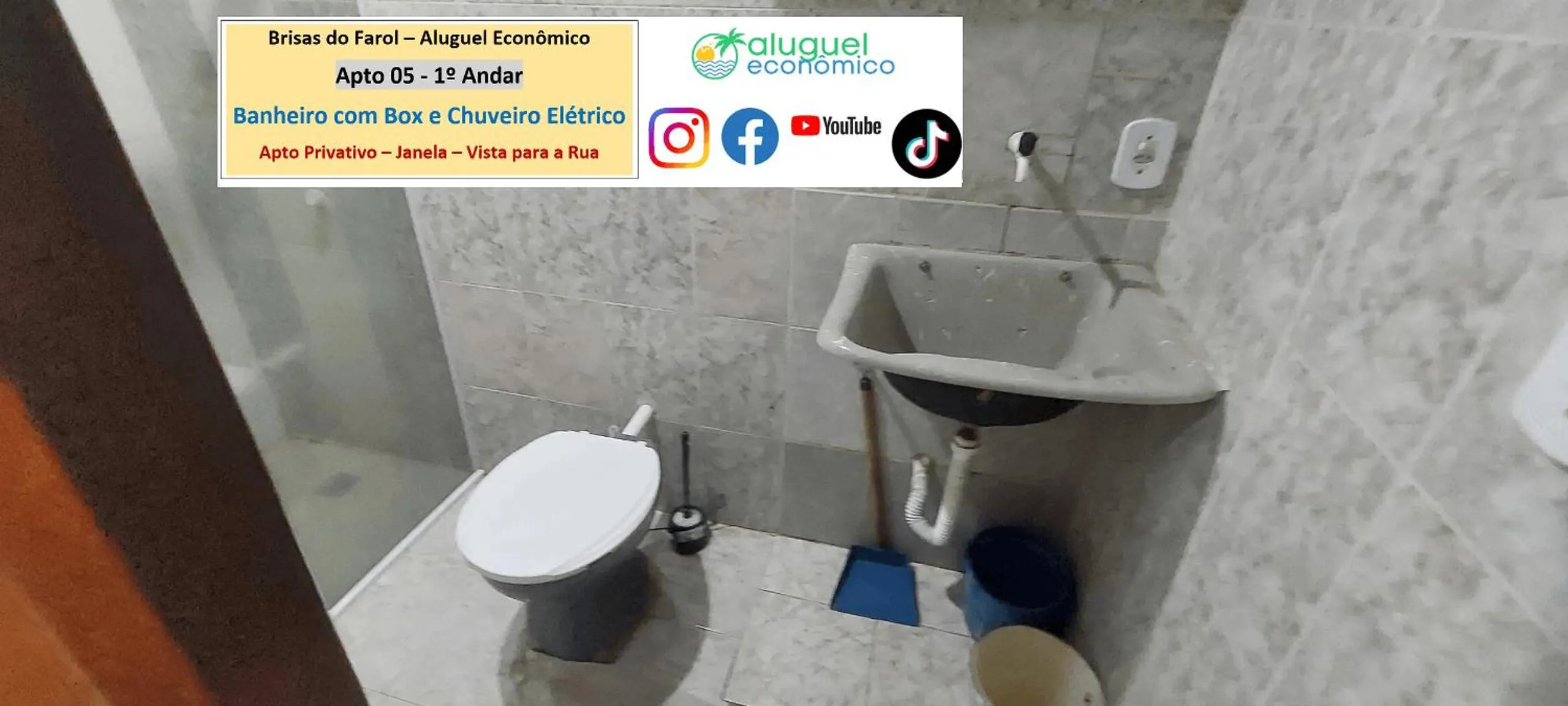 Toilet in Arraial do Cabo - Brisas do Farol - Aluguel Econômico