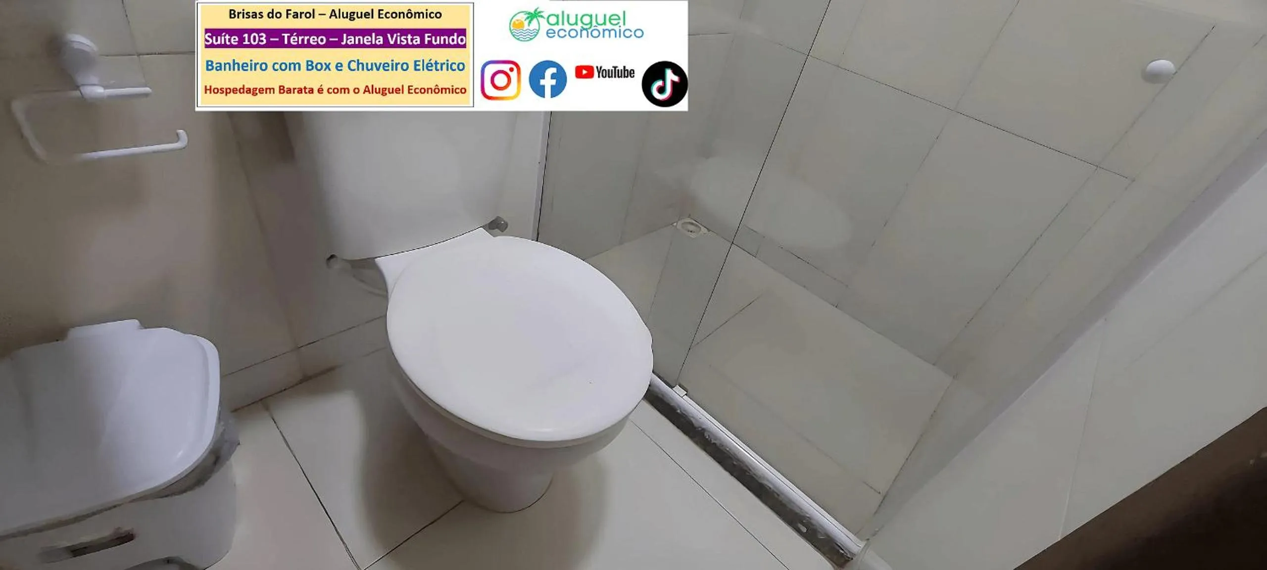 Toilet in Arraial do Cabo - Brisas do Farol - Aluguel Econômico