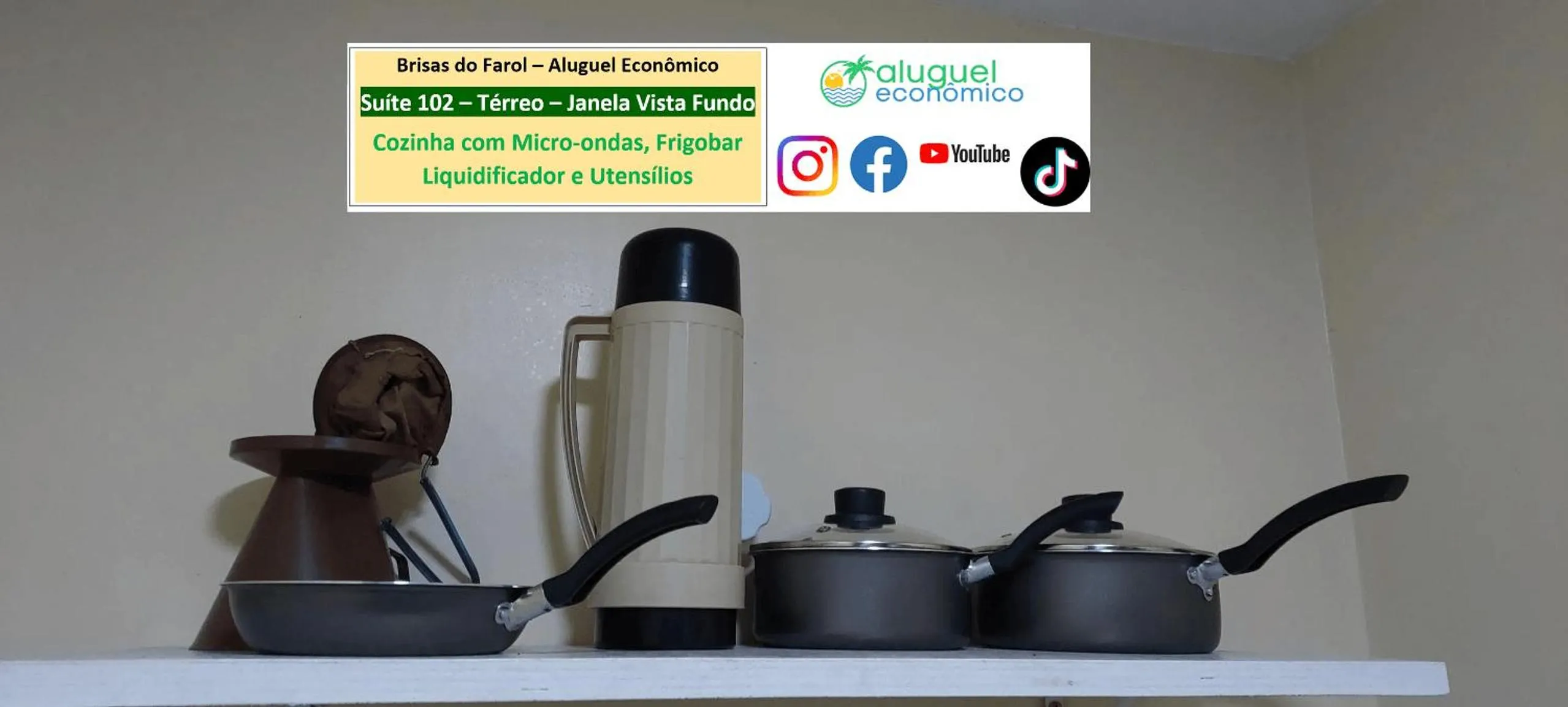 Kitchen or kitchenette in Arraial do Cabo - Brisas do Farol - Aluguel Econômico