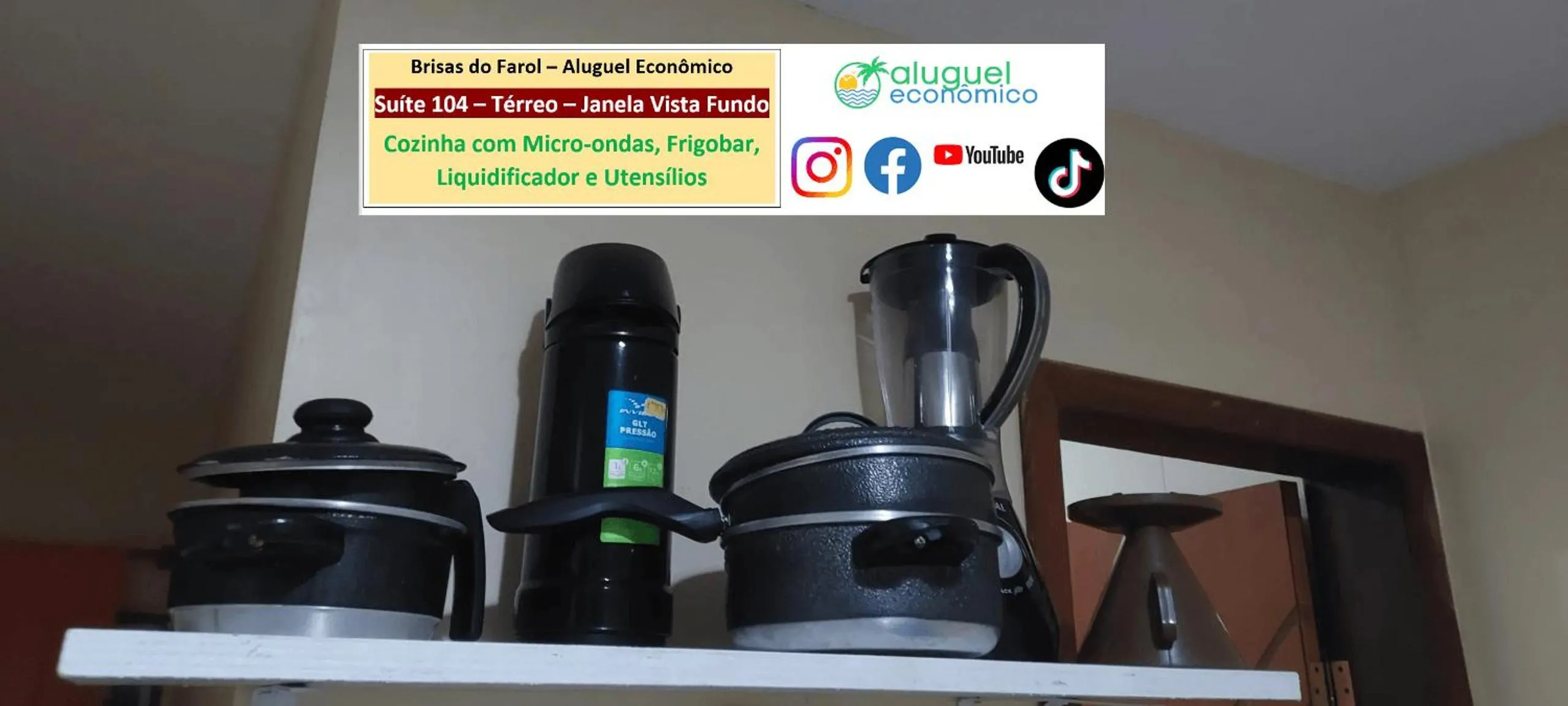 Kitchen or kitchenette in Arraial do Cabo - Brisas do Farol - Aluguel Econômico