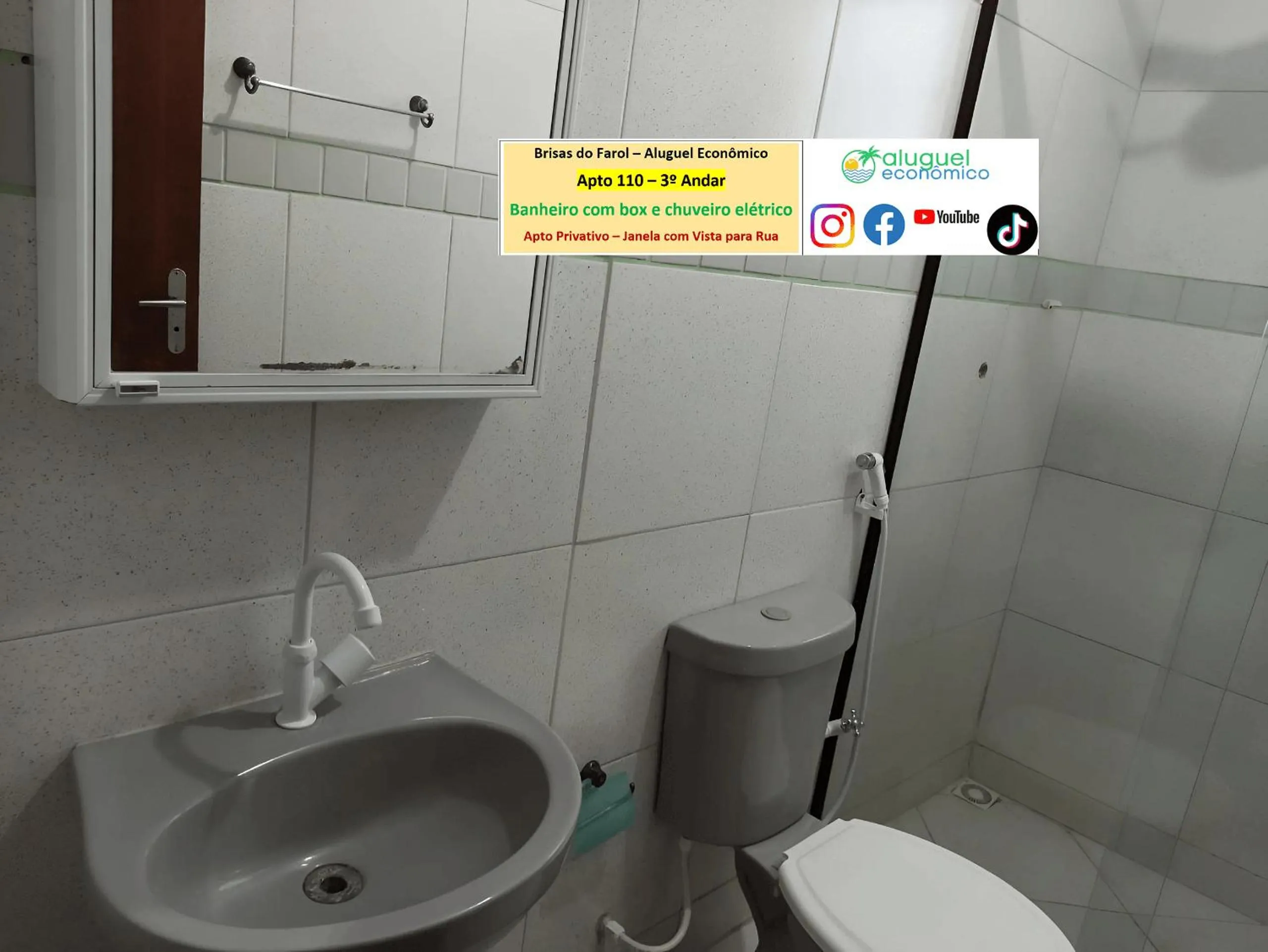 Toilet in Arraial do Cabo - Brisas do Farol - Aluguel Econômico